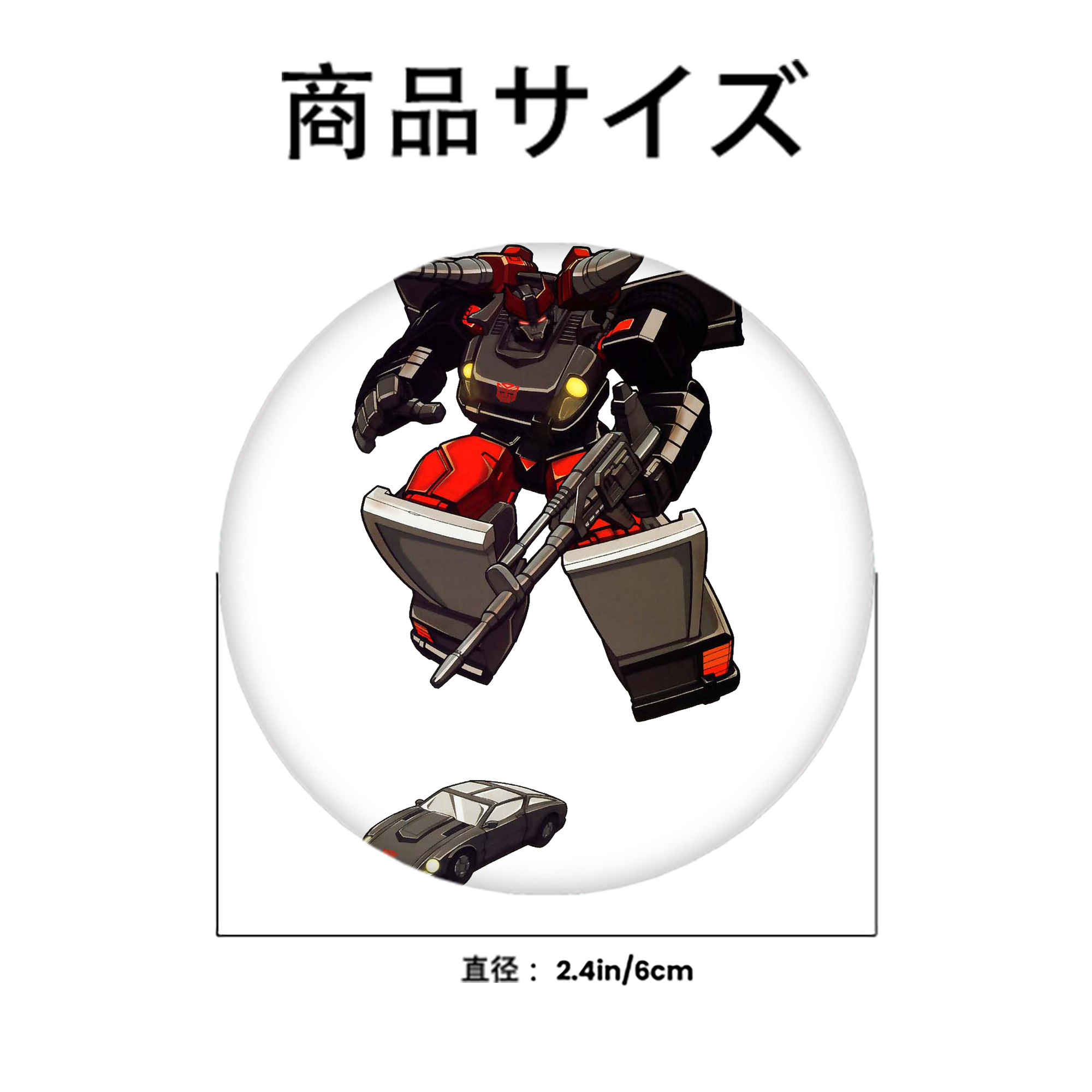  6cm 缶バッジ 複数セット