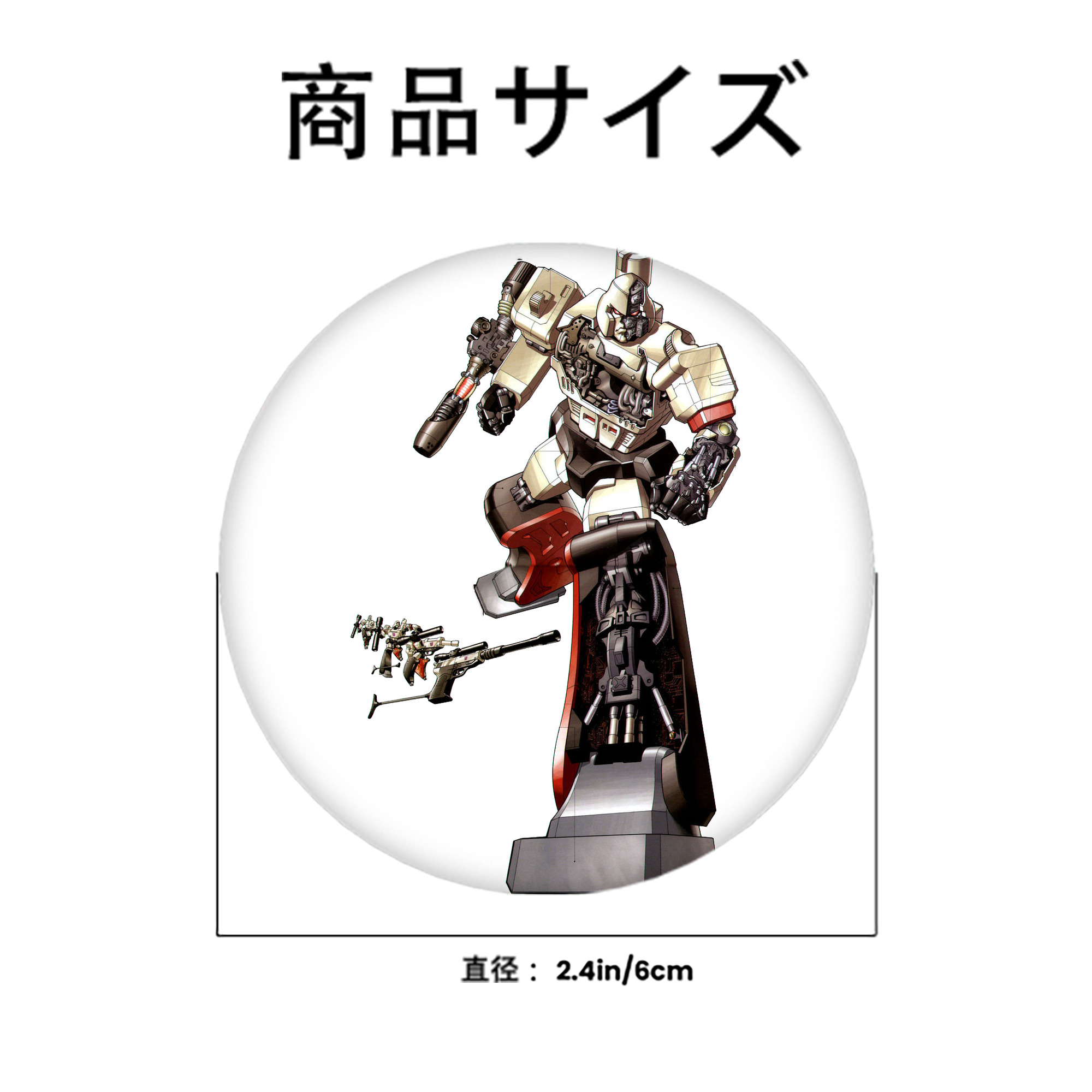  6cm 缶バッジ 複数セット