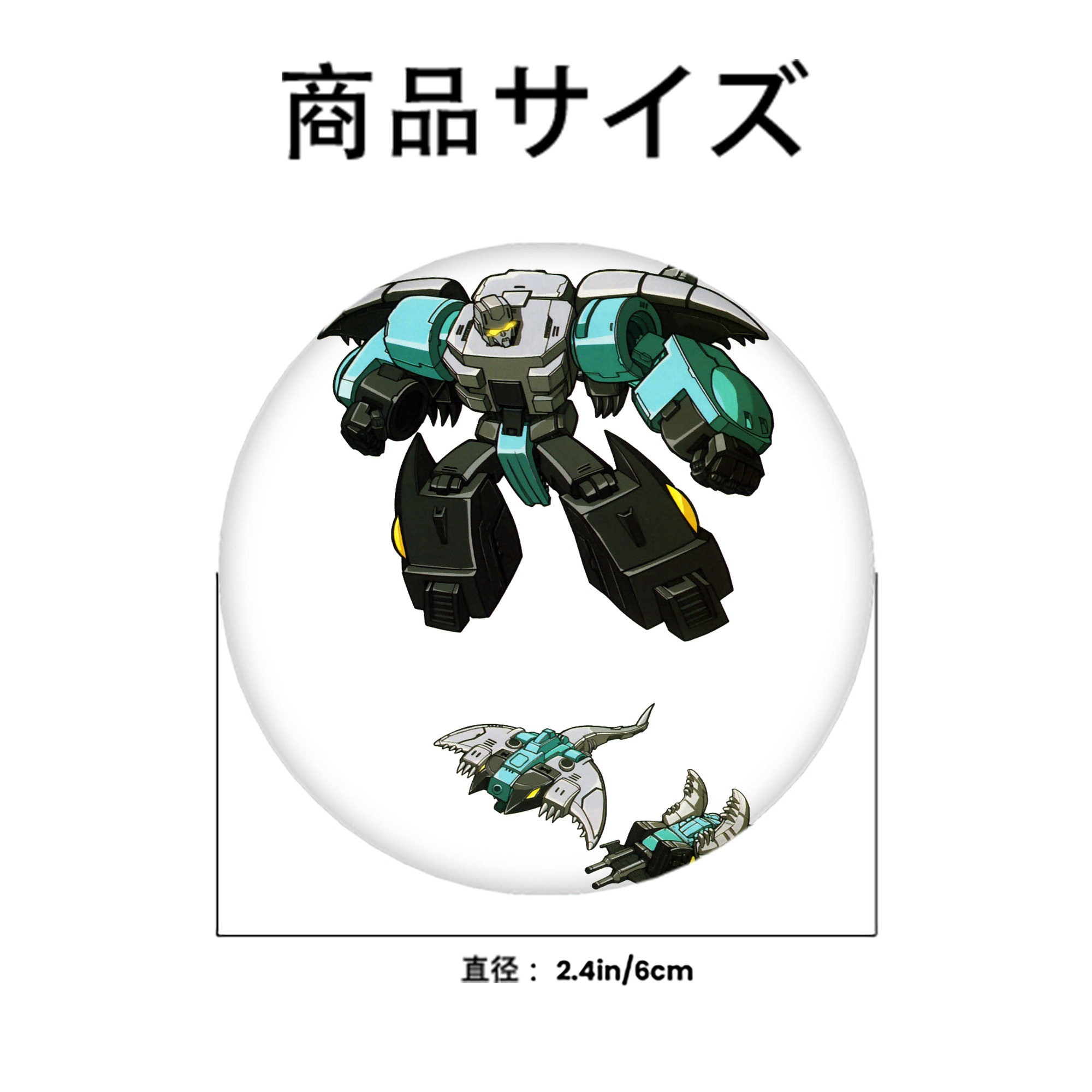  6cm 缶バッジ 複数セット
