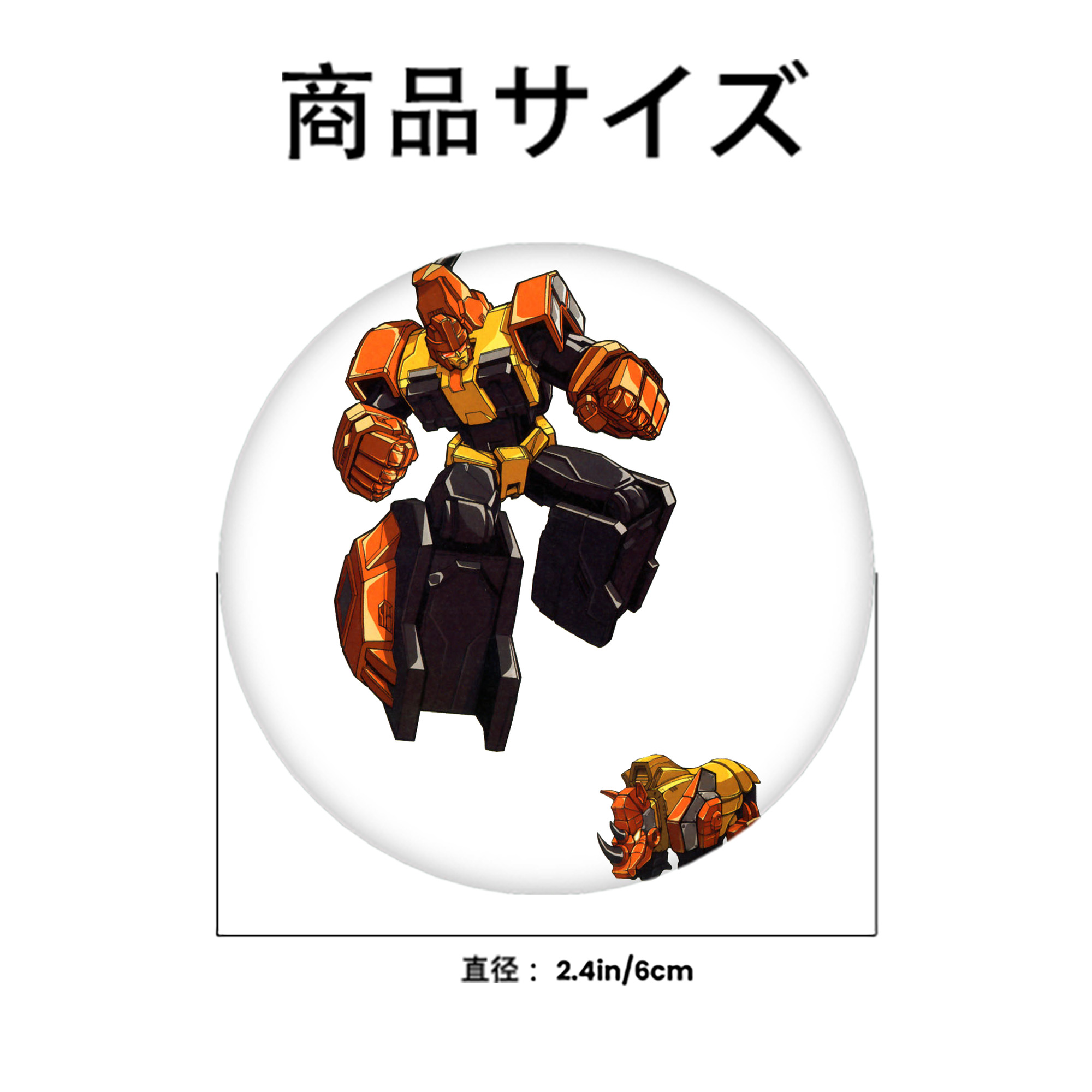  6cm 缶バッジ 複数セット