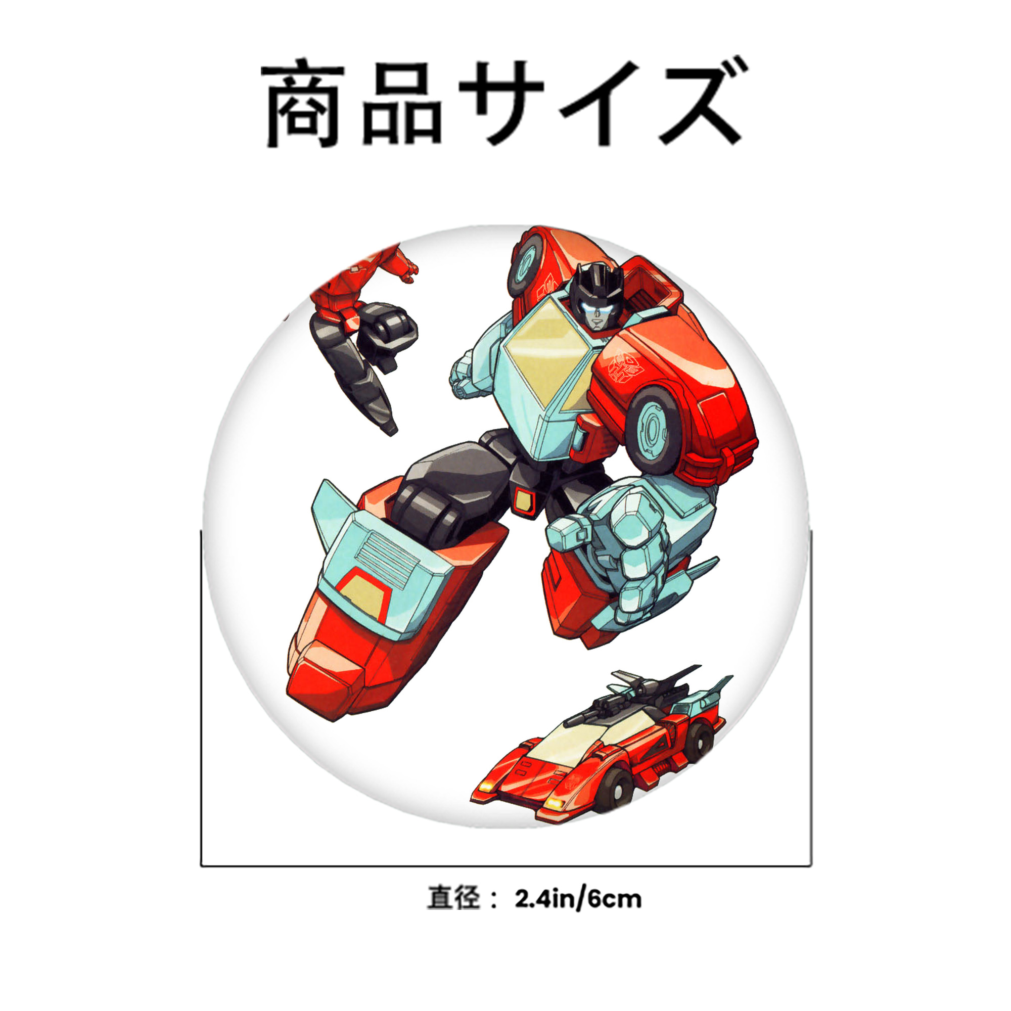 6cm 缶バッジ 複数セット