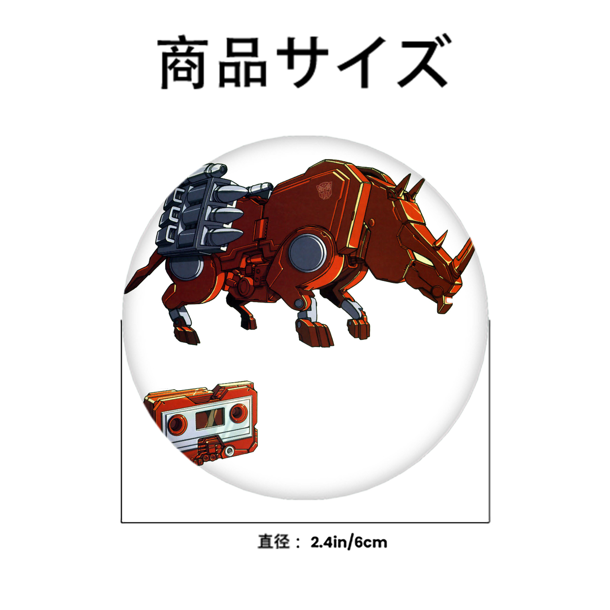  6cm 缶バッジ 複数セット