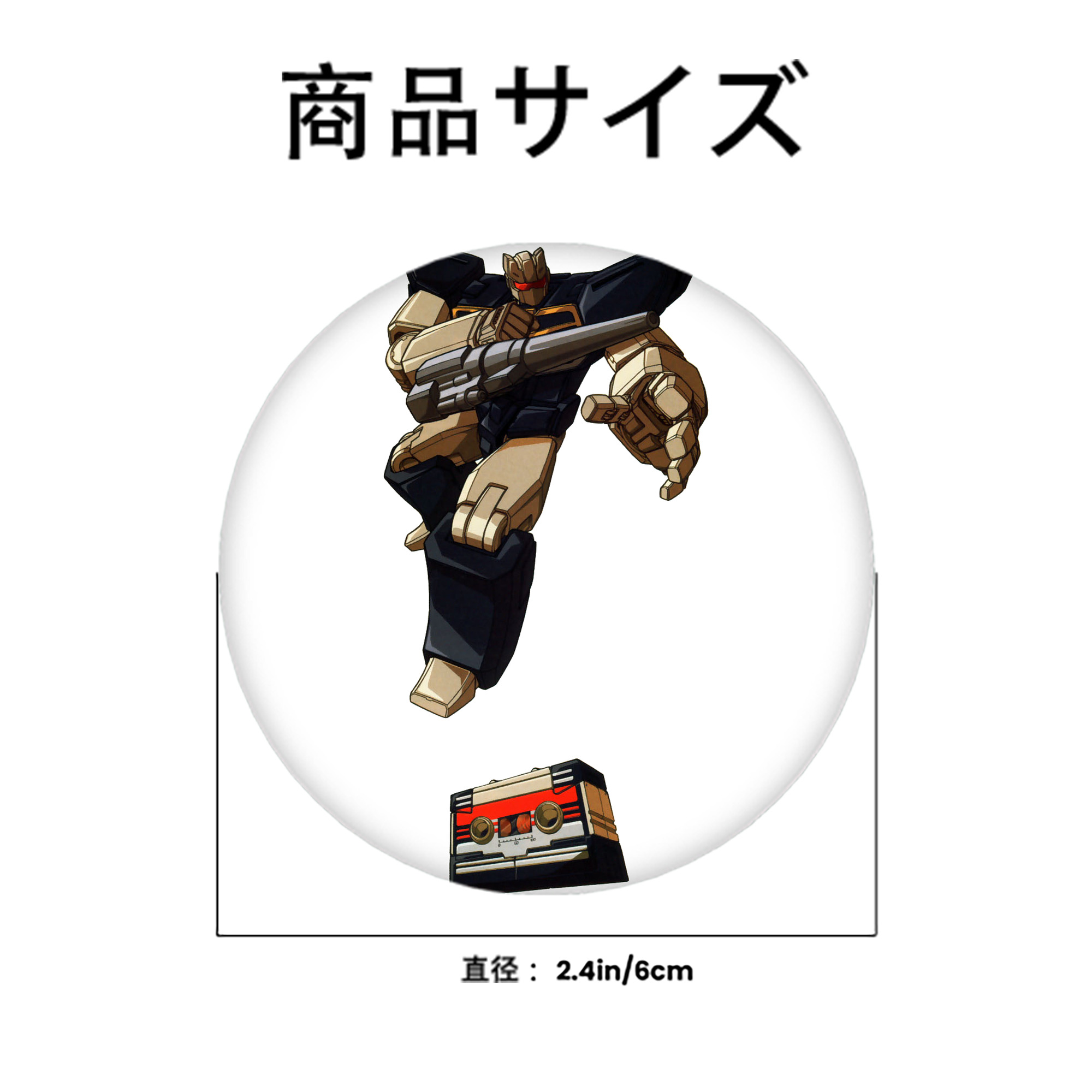  6cm 缶バッジ 複数セット
