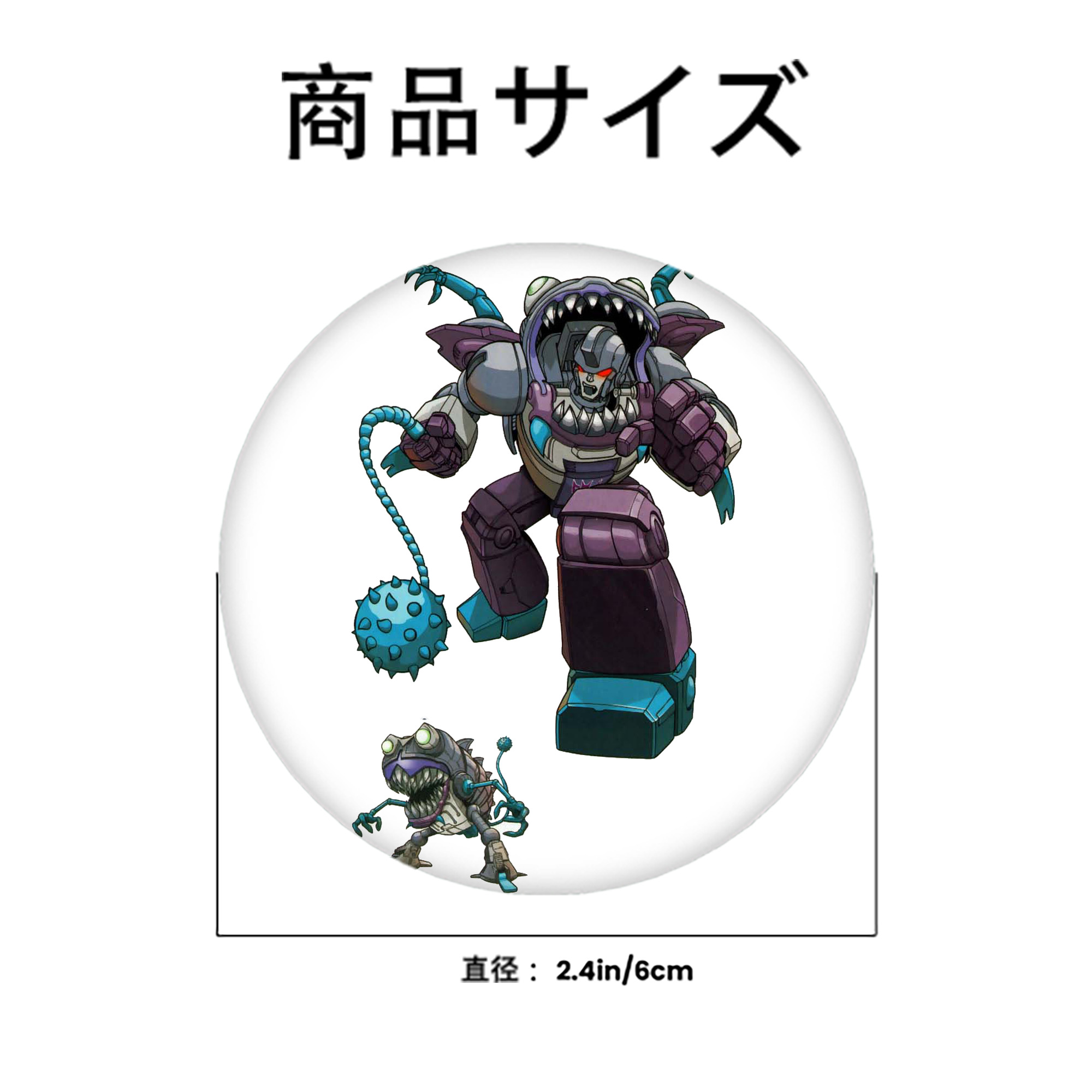  6cm 缶バッジ 複数セット