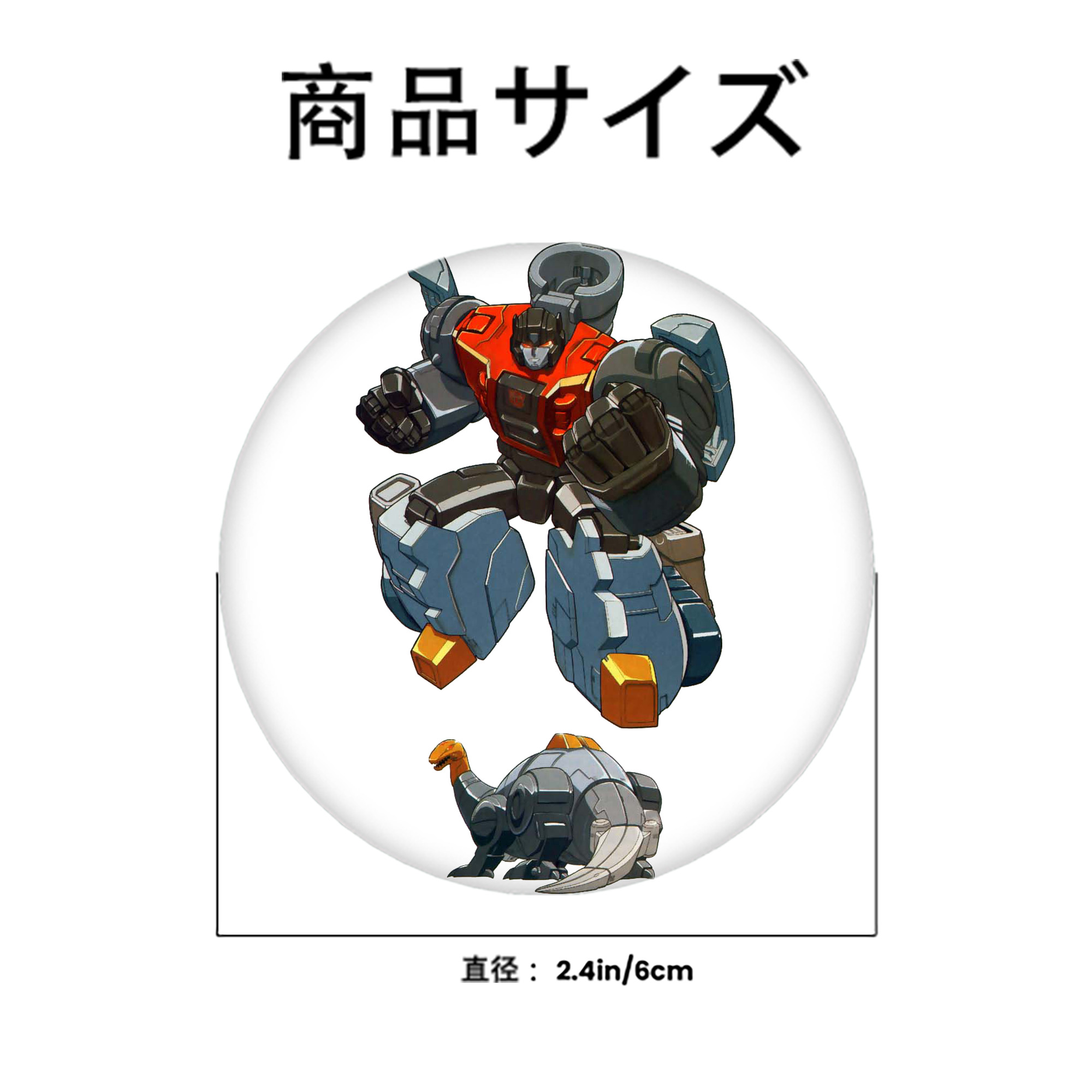  6cm 缶バッジ 複数セット