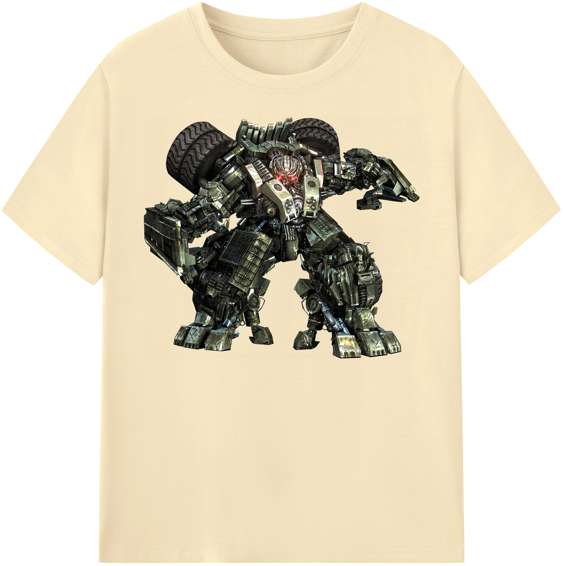 （画像用） Transformers トランスフォーマー 綿100％半袖Tシャツ（フロントプリント）
