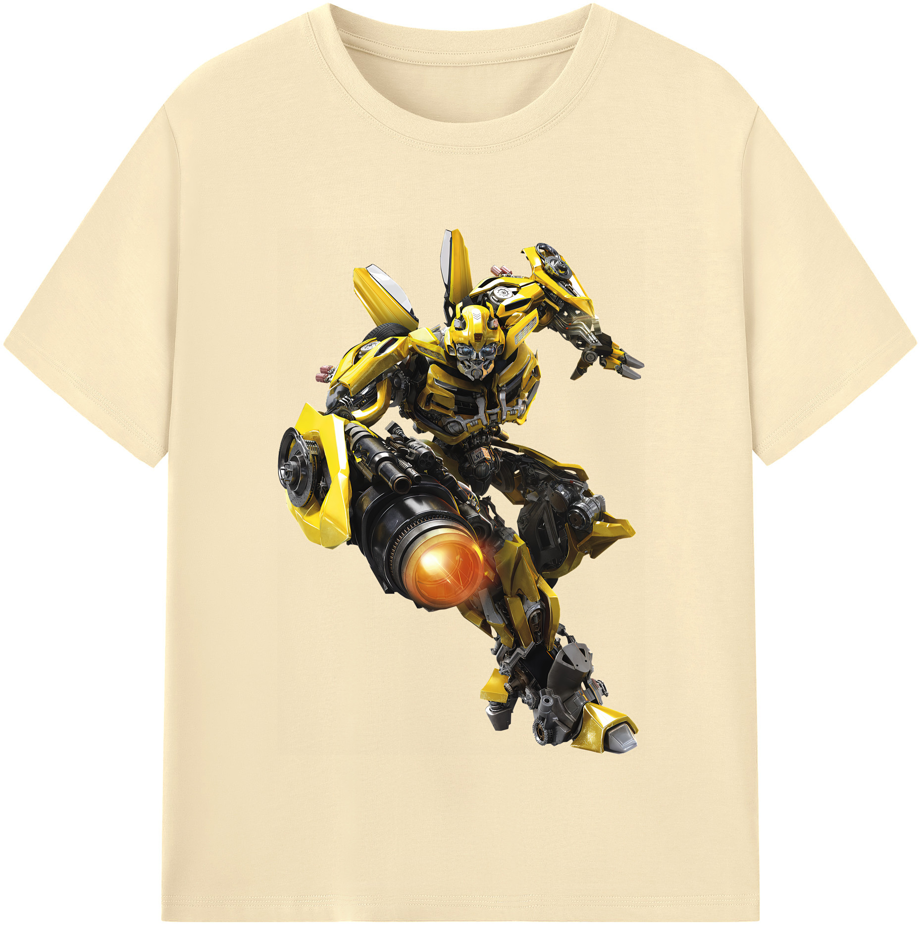 （画像用） Transformers トランスフォーマー 綿100％半袖Tシャツ（フロントプリント）