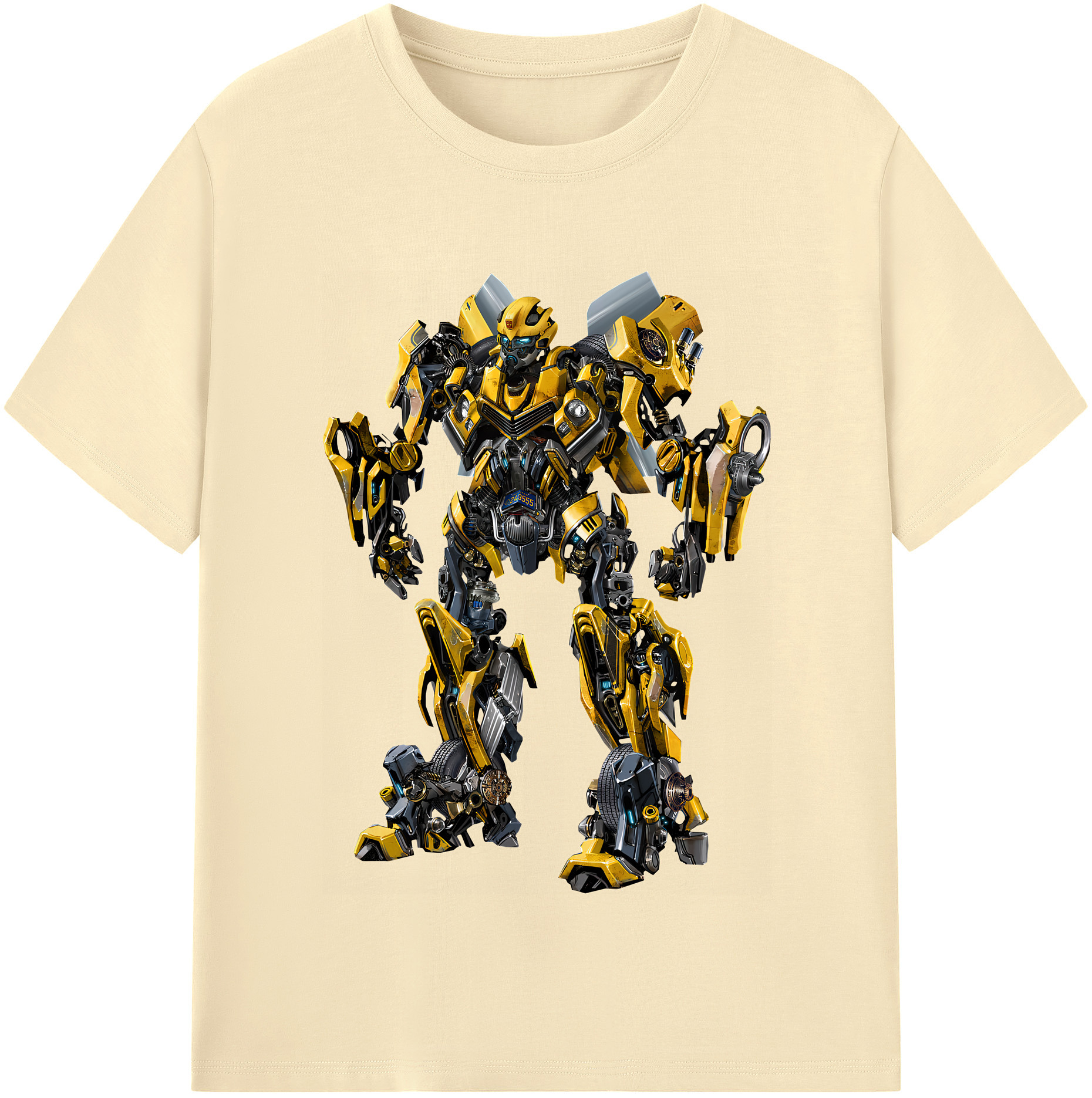 （画像用） Transformers トランスフォーマー 綿100％半袖Tシャツ（フロントプリント）