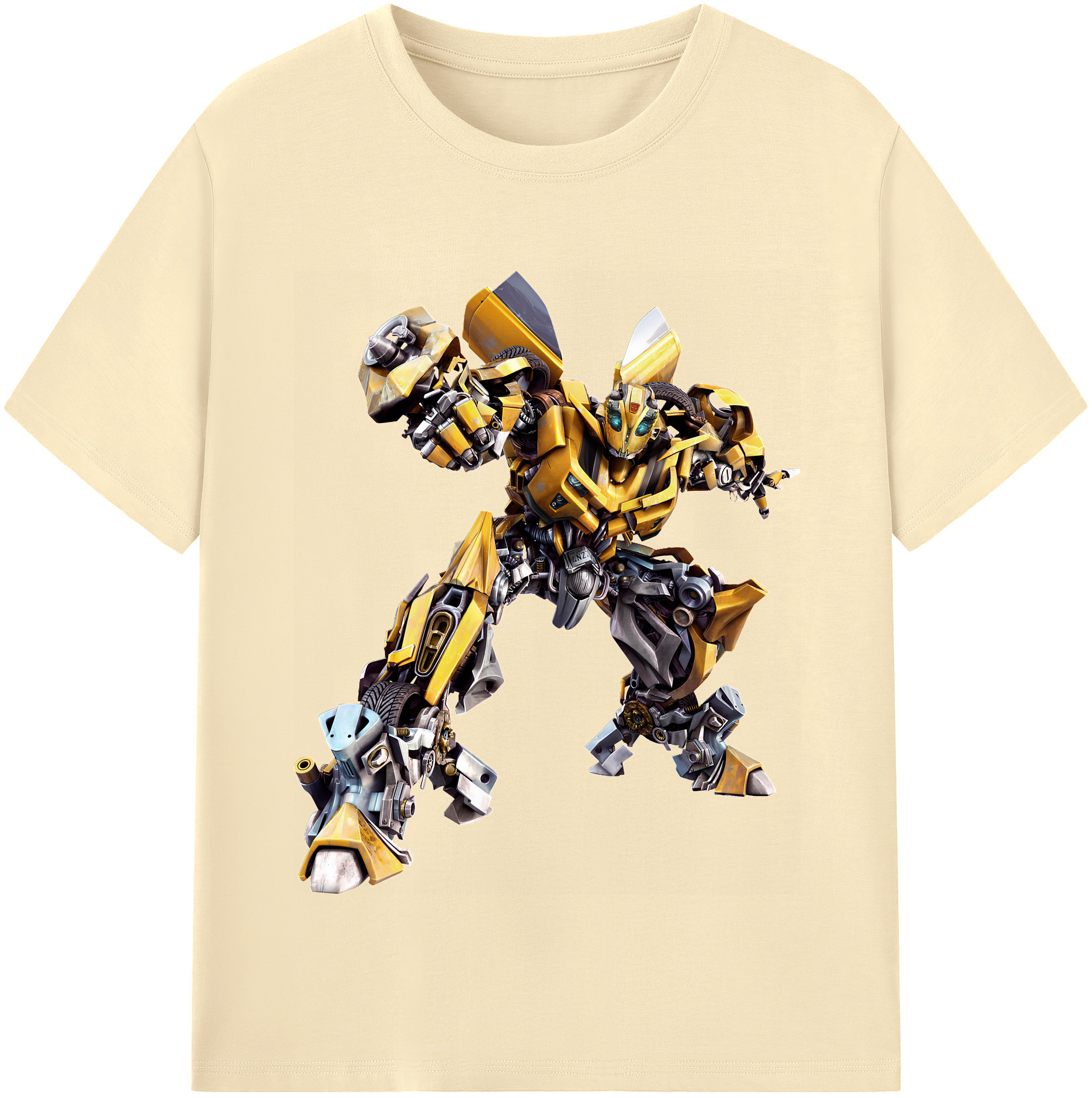 （画像用） Transformers トランスフォーマー 綿100％半袖Tシャツ（フロントプリント）