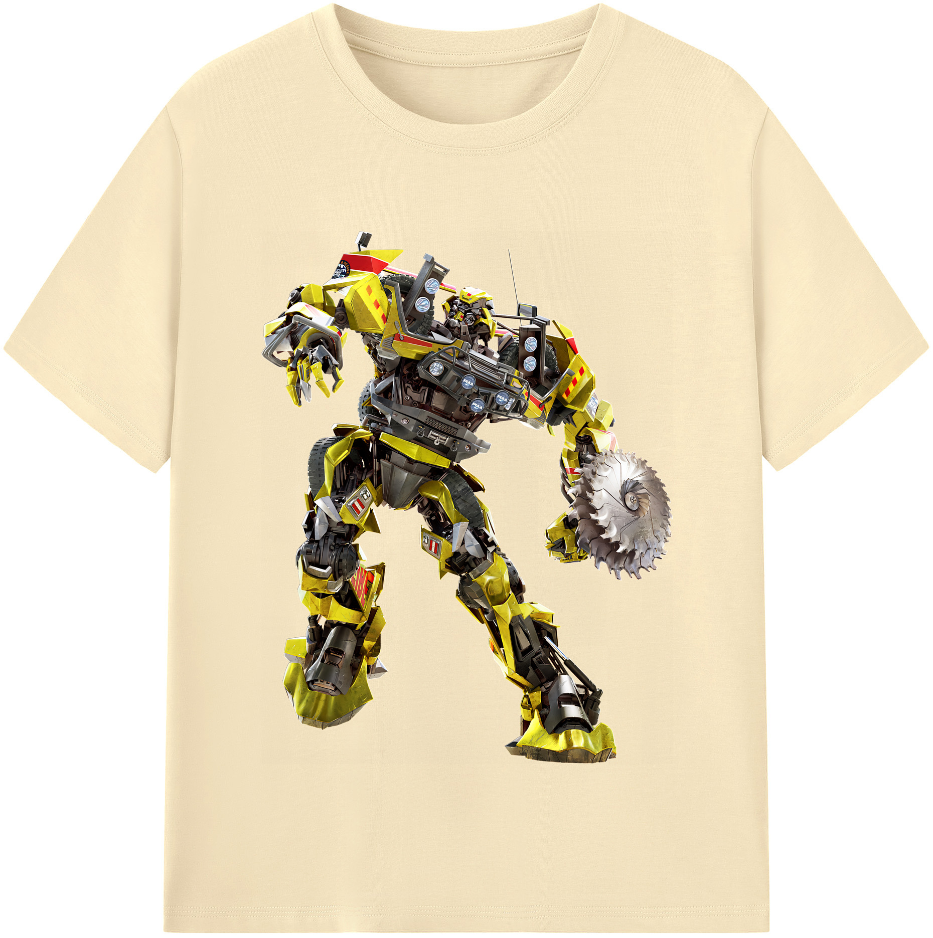 （画像用） Transformers トランスフォーマー 綿100％半袖Tシャツ（フロントプリント）