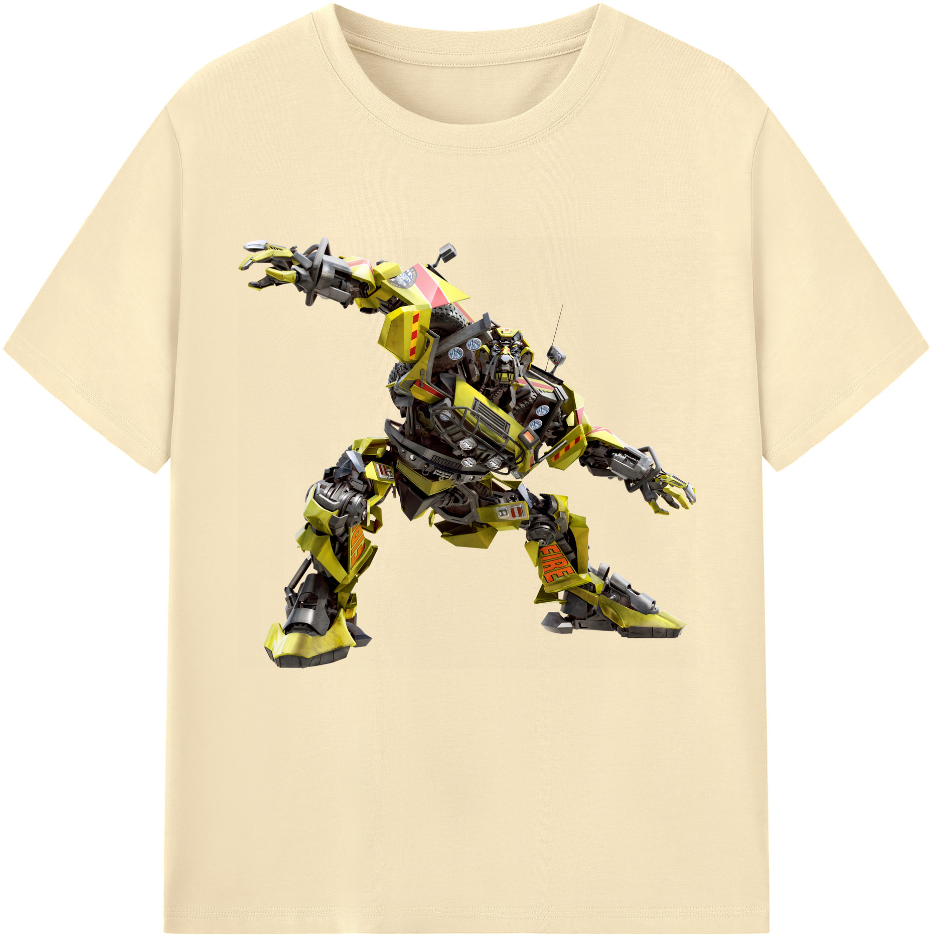 （画像用） Transformers トランスフォーマー 綿100％半袖Tシャツ（フロントプリント）