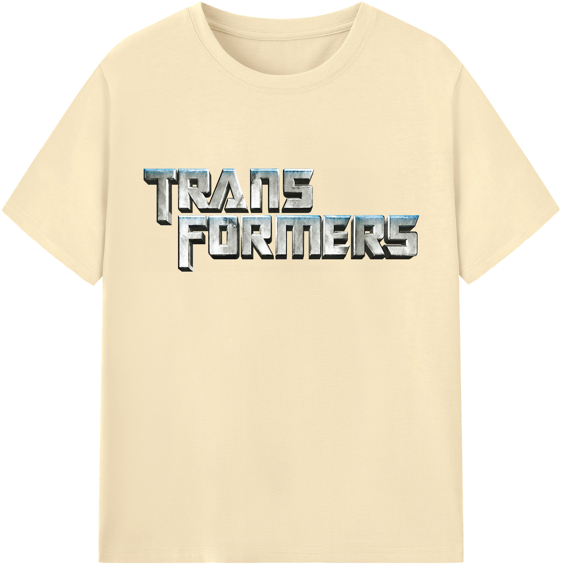 （画像用） Transformers トランスフォーマー 綿100％半袖Tシャツ（フロントプリント）