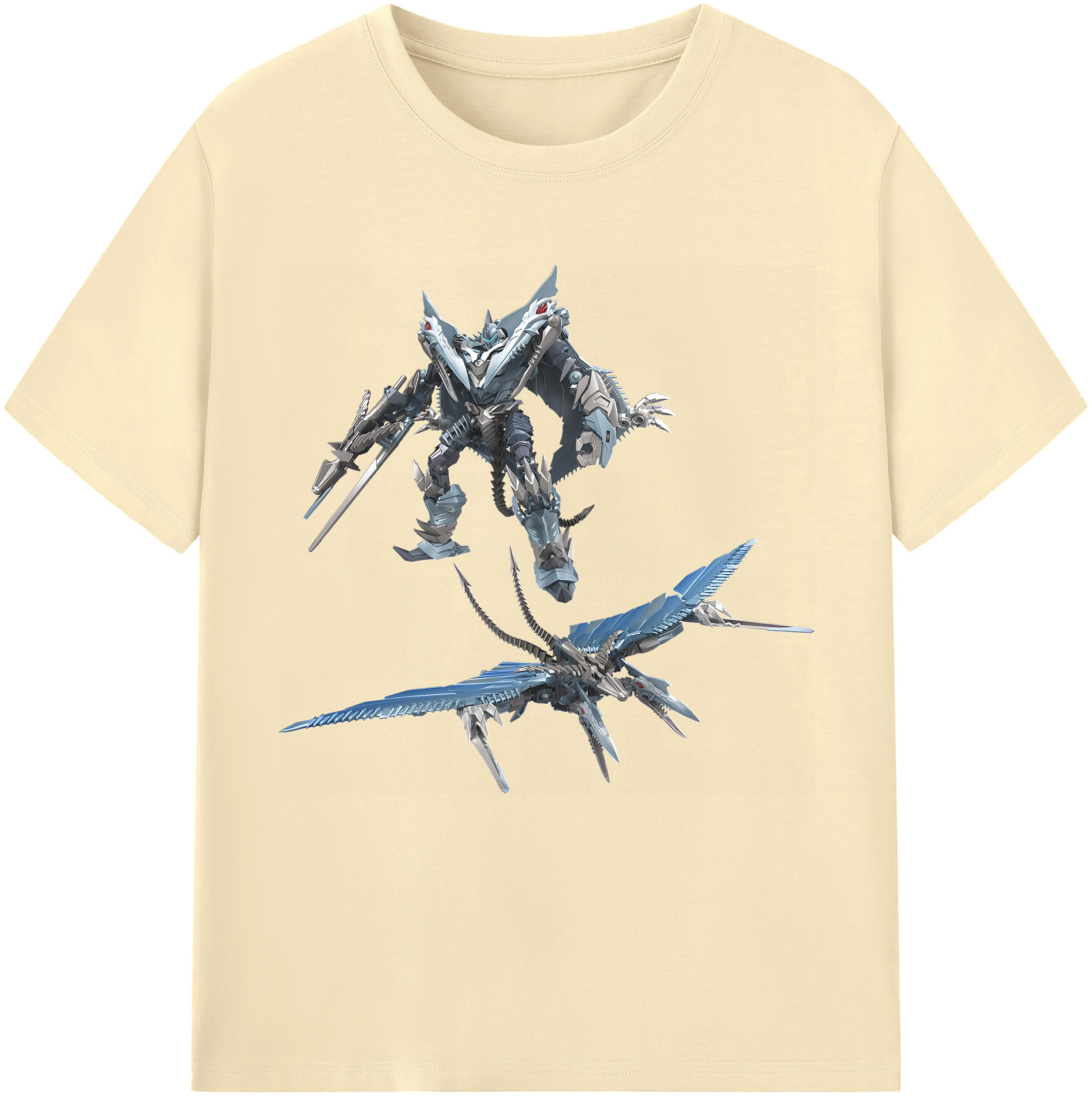 （画像用） Transformers トランスフォーマー 綿100％半袖Tシャツ（フロントプリント）