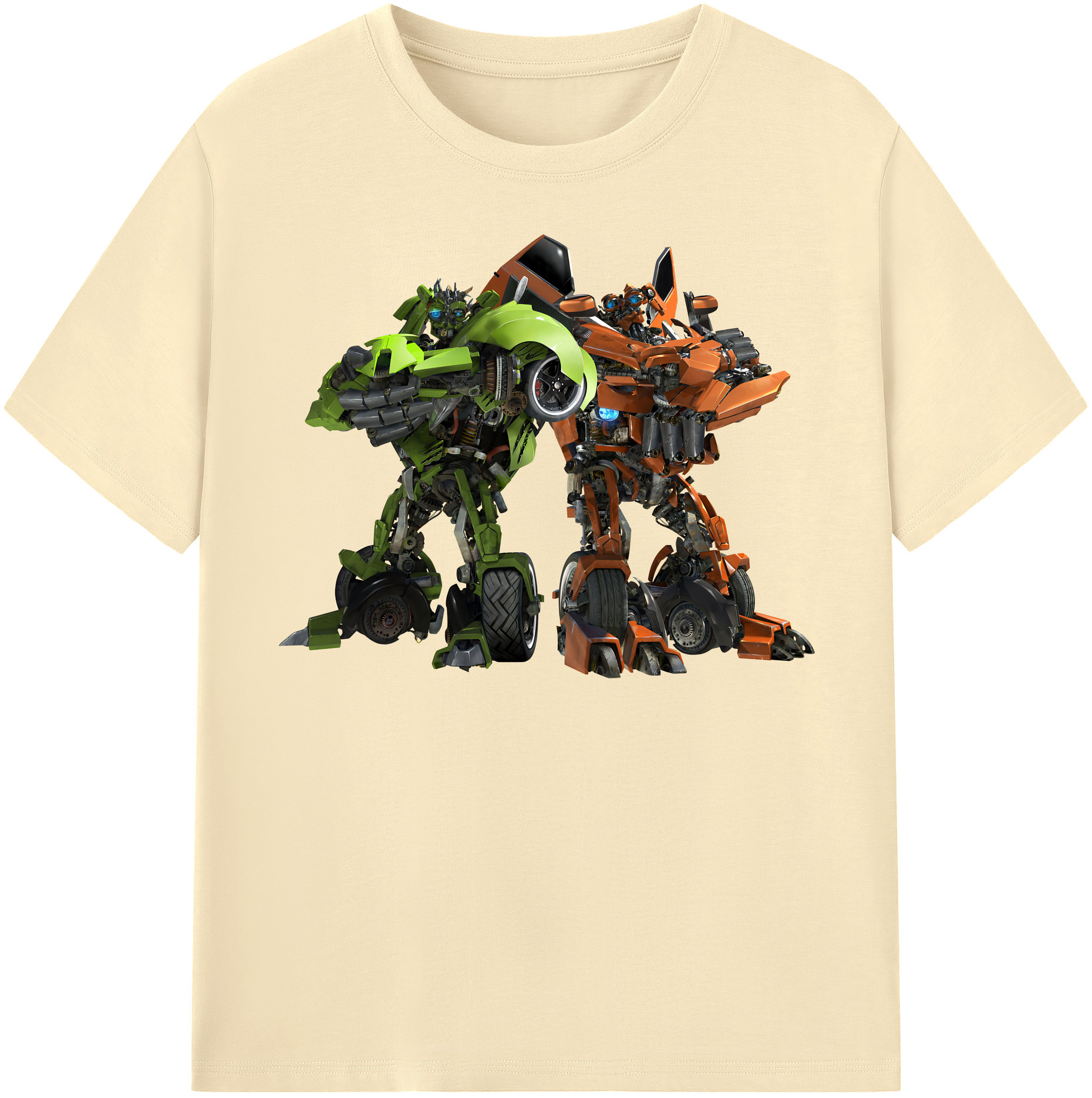 （画像用） Transformers トランスフォーマー 綿100％半袖Tシャツ（フロントプリント）