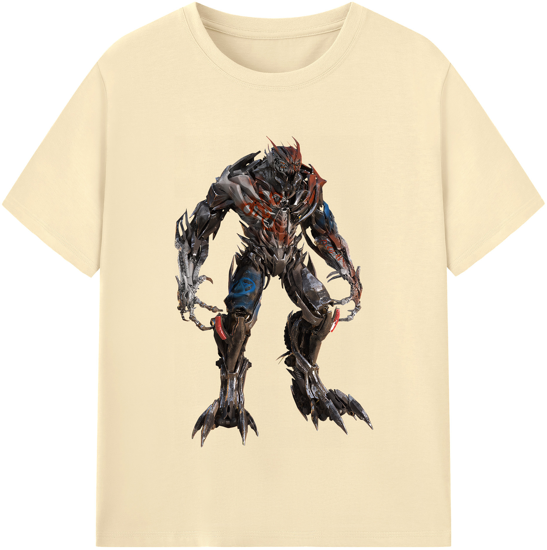（画像用） Transformers トランスフォーマー 綿100％半袖Tシャツ（フロントプリント）