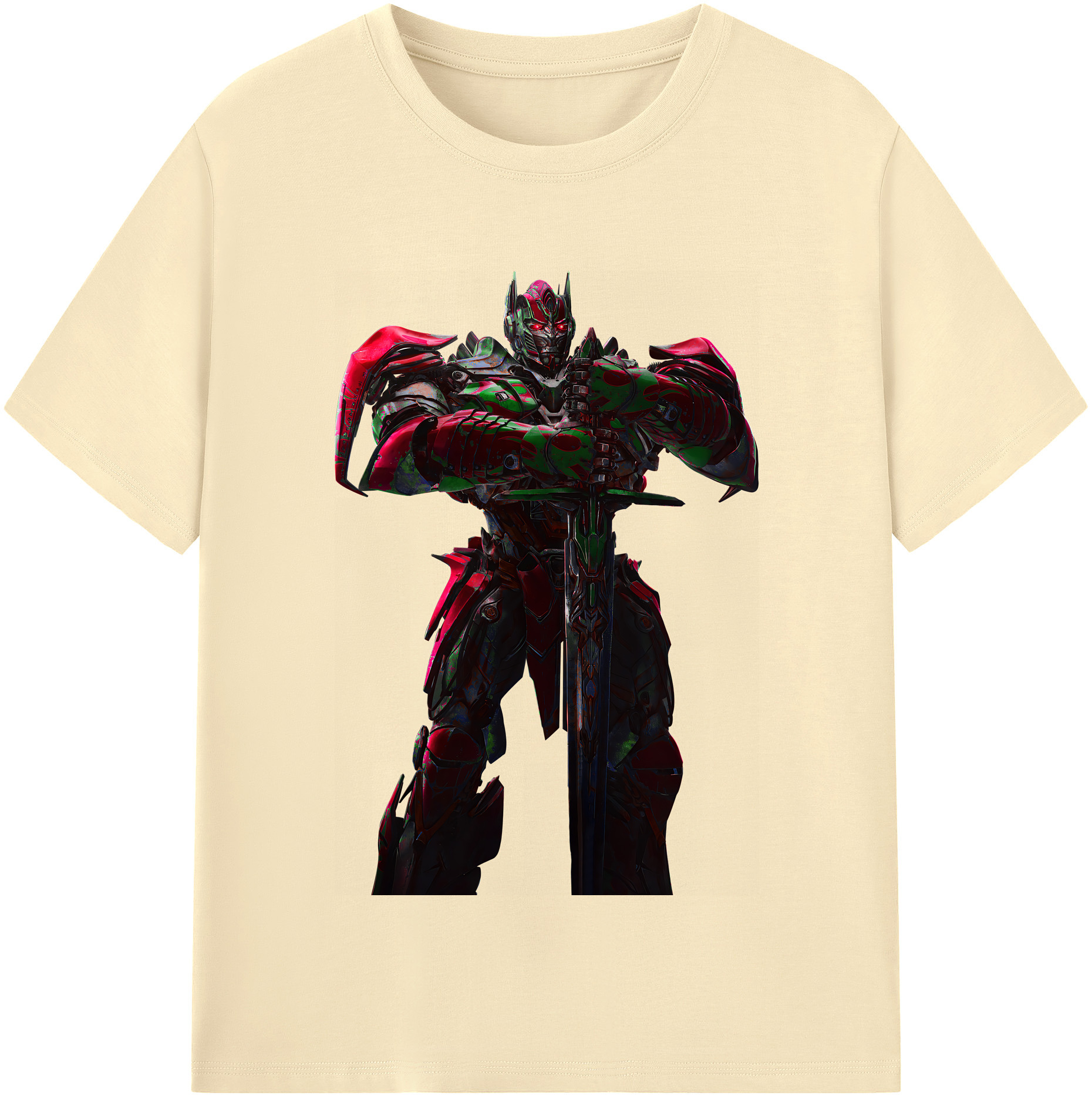 （画像用） Transformers トランスフォーマー 綿100％半袖Tシャツ（フロントプリント）