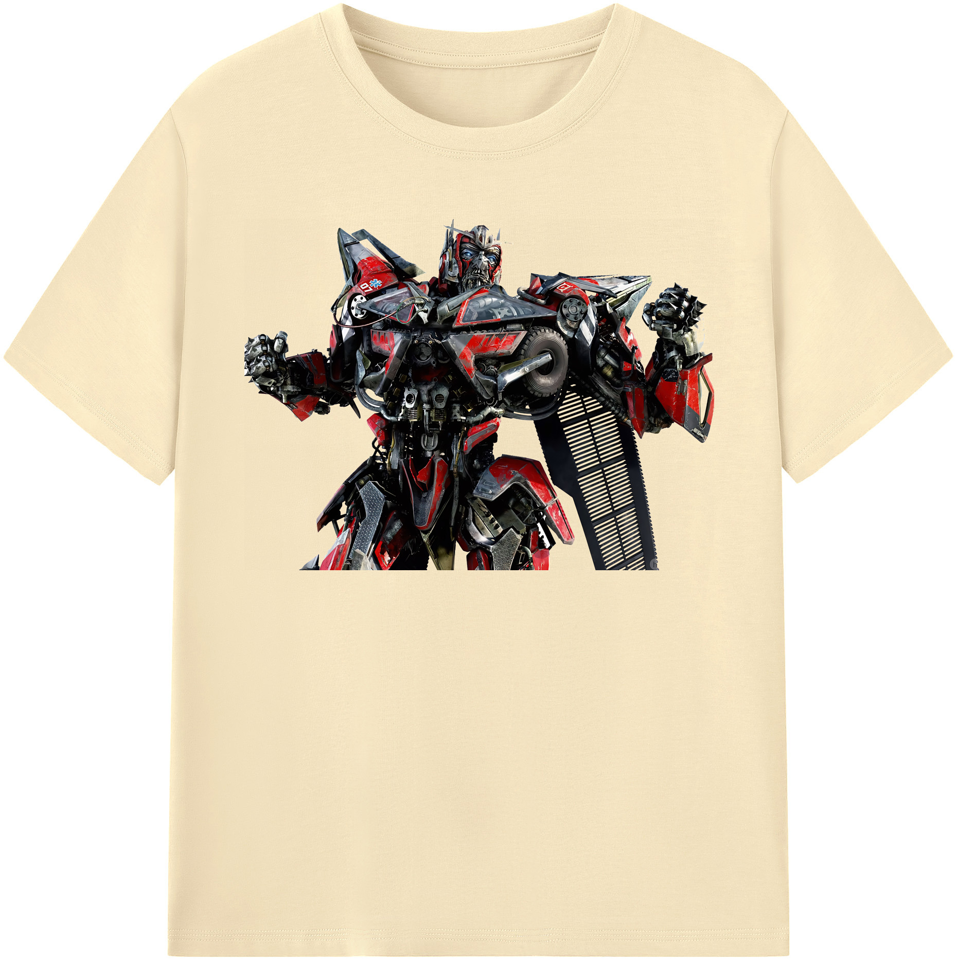 （画像用） Transformers トランスフォーマー 綿100％半袖Tシャツ（フロントプリント）