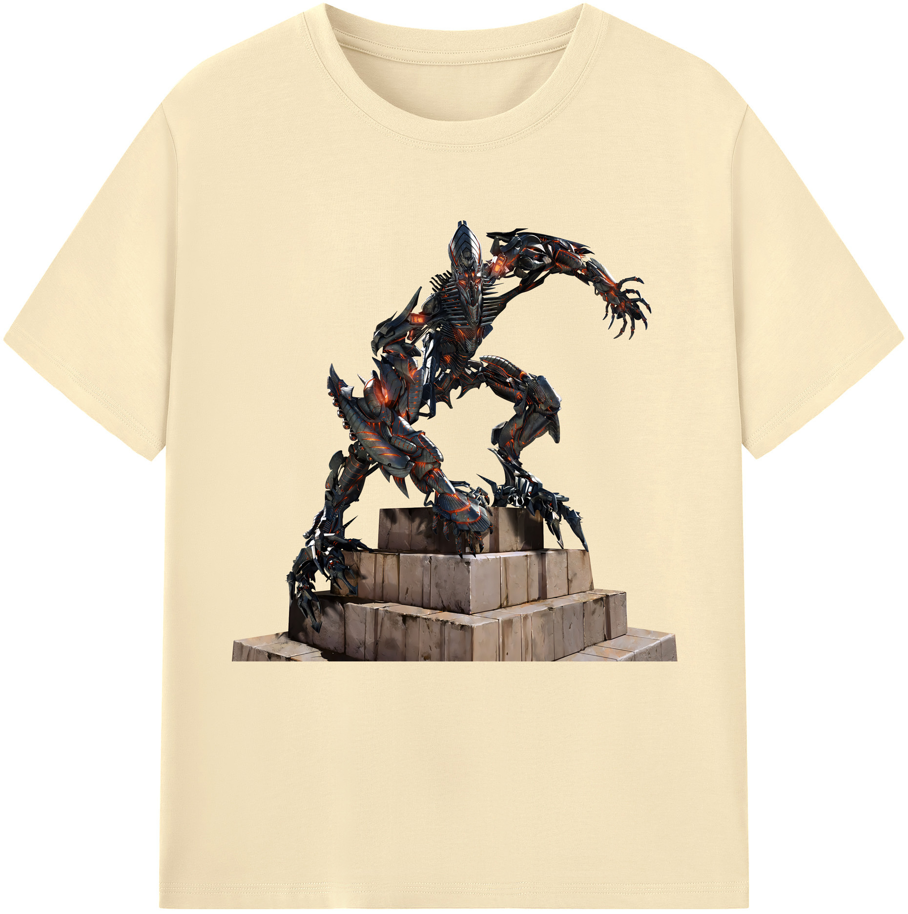 （画像用） Transformers トランスフォーマー 綿100％半袖Tシャツ（フロントプリント）