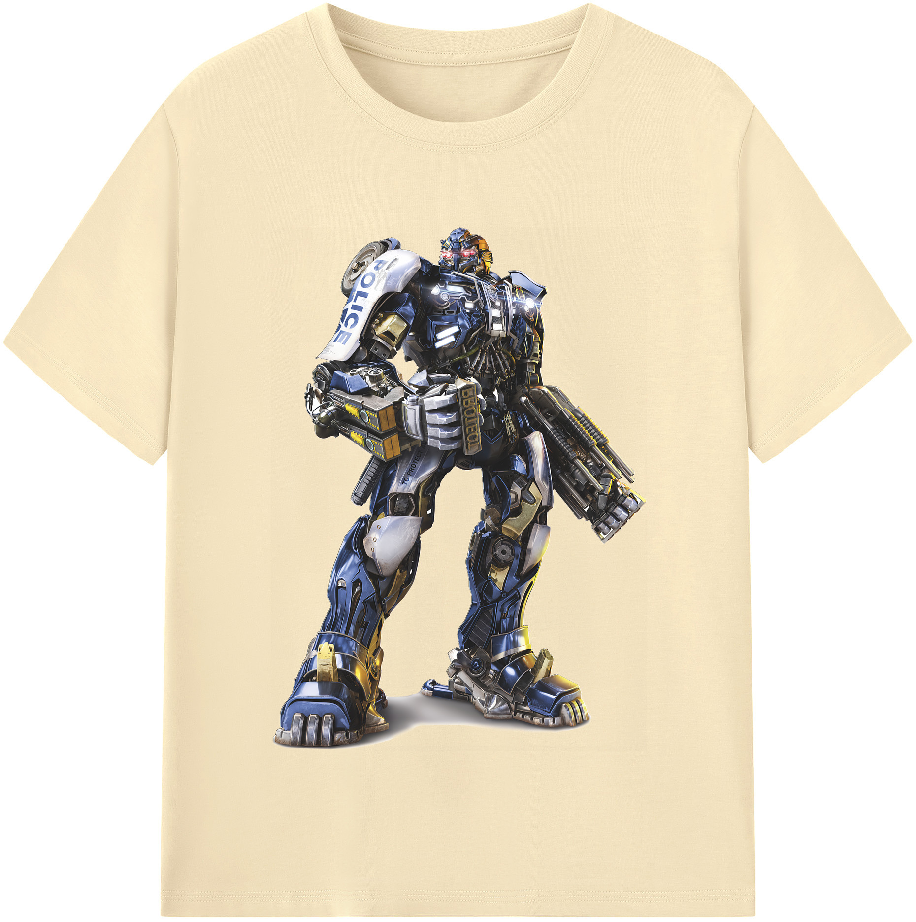 （画像用） Transformers トランスフォーマー 綿100％半袖Tシャツ（フロントプリント）