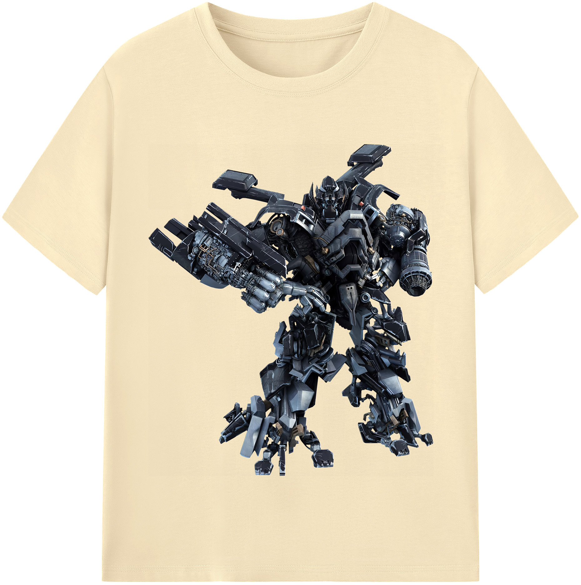 （画像用） Transformers トランスフォーマー 綿100％半袖Tシャツ（フロントプリント）