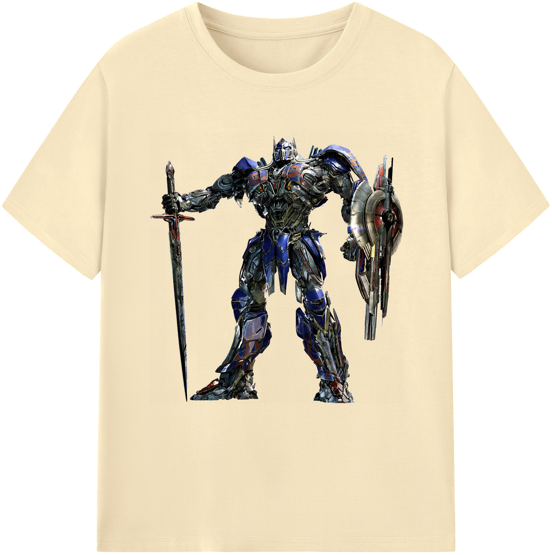 （画像用） Transformers トランスフォーマー 綿100％半袖Tシャツ（フロントプリント）
