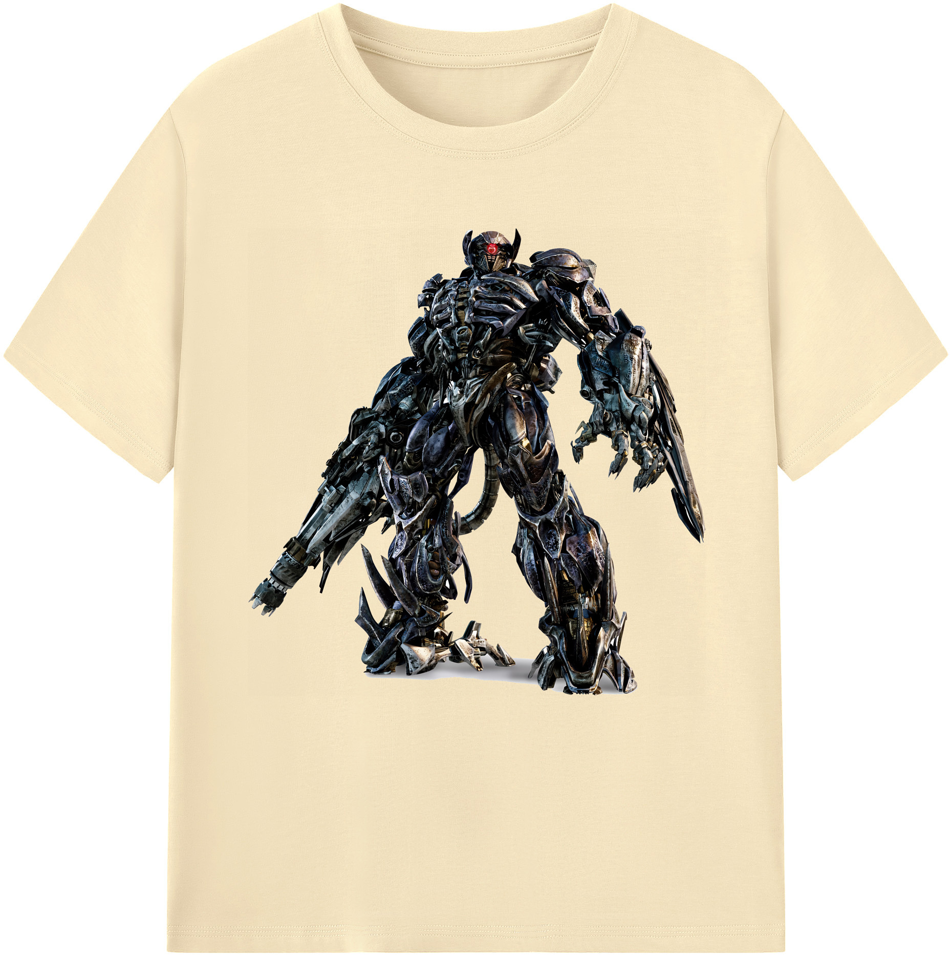 （画像用） Transformers トランスフォーマー 綿100％半袖Tシャツ（フロントプリント）