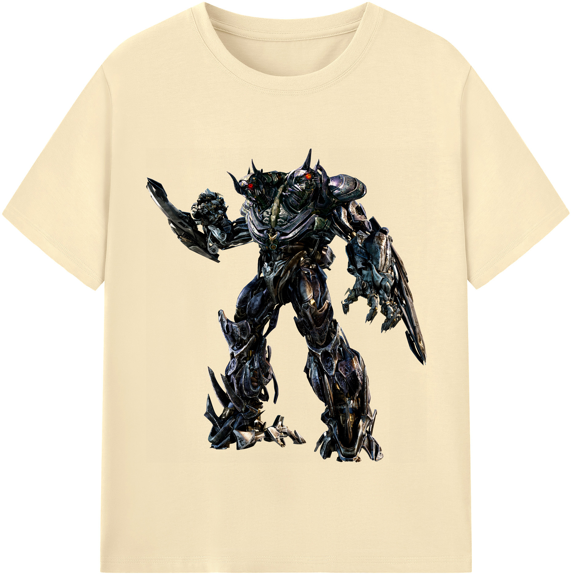 （画像用） Transformers トランスフォーマー 綿100％半袖Tシャツ（フロントプリント）