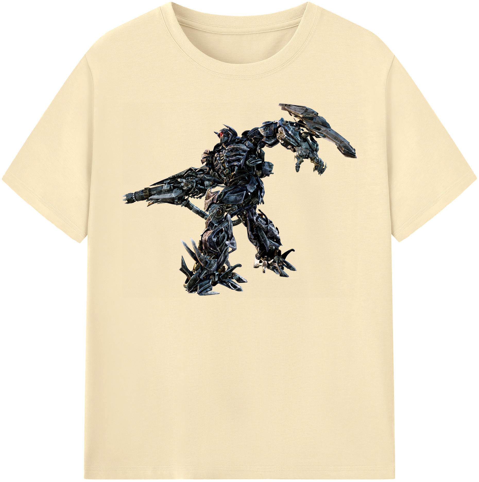 （画像用） Transformers トランスフォーマー 綿100％半袖Tシャツ（フロントプリント）