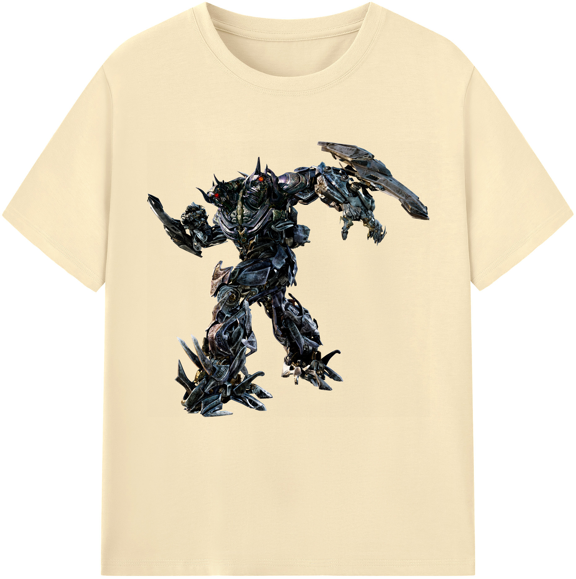 （画像用） Transformers トランスフォーマー 綿100％半袖Tシャツ（フロントプリント）