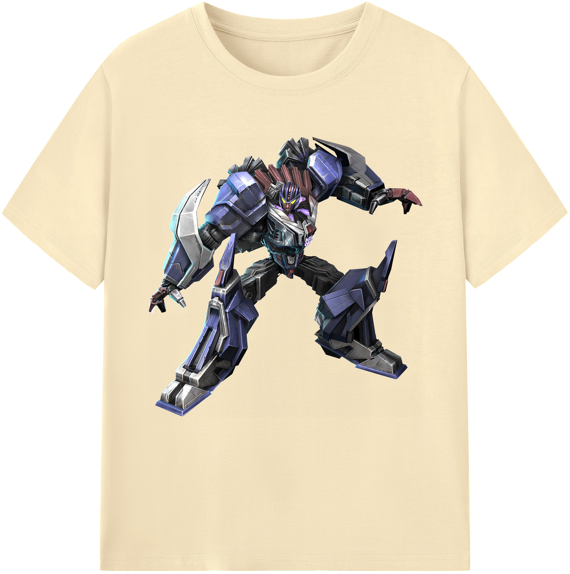（画像用） Transformers トランスフォーマー 綿100％半袖Tシャツ（フロントプリント）