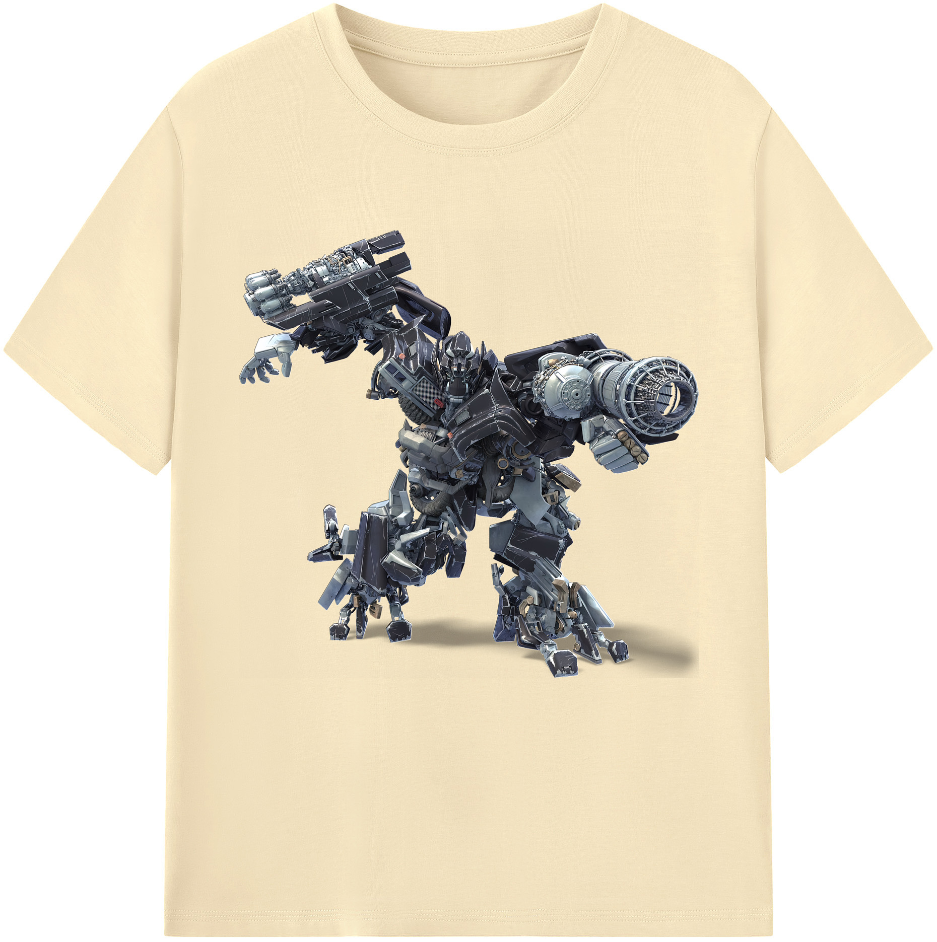 （画像用） Transformers トランスフォーマー 綿100％半袖Tシャツ（フロントプリント）