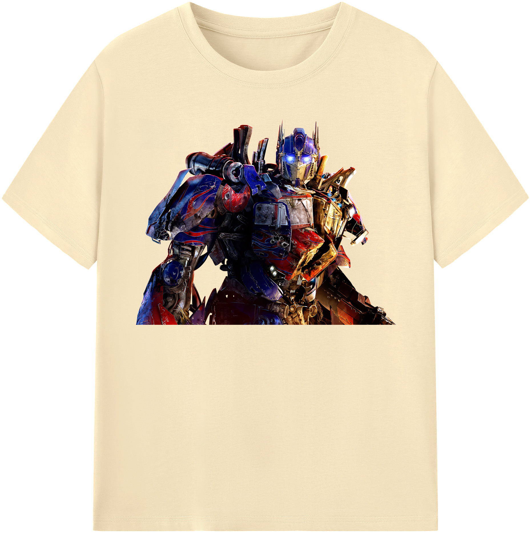 （画像用） Transformers トランスフォーマー 綿100％半袖Tシャツ（フロントプリント）