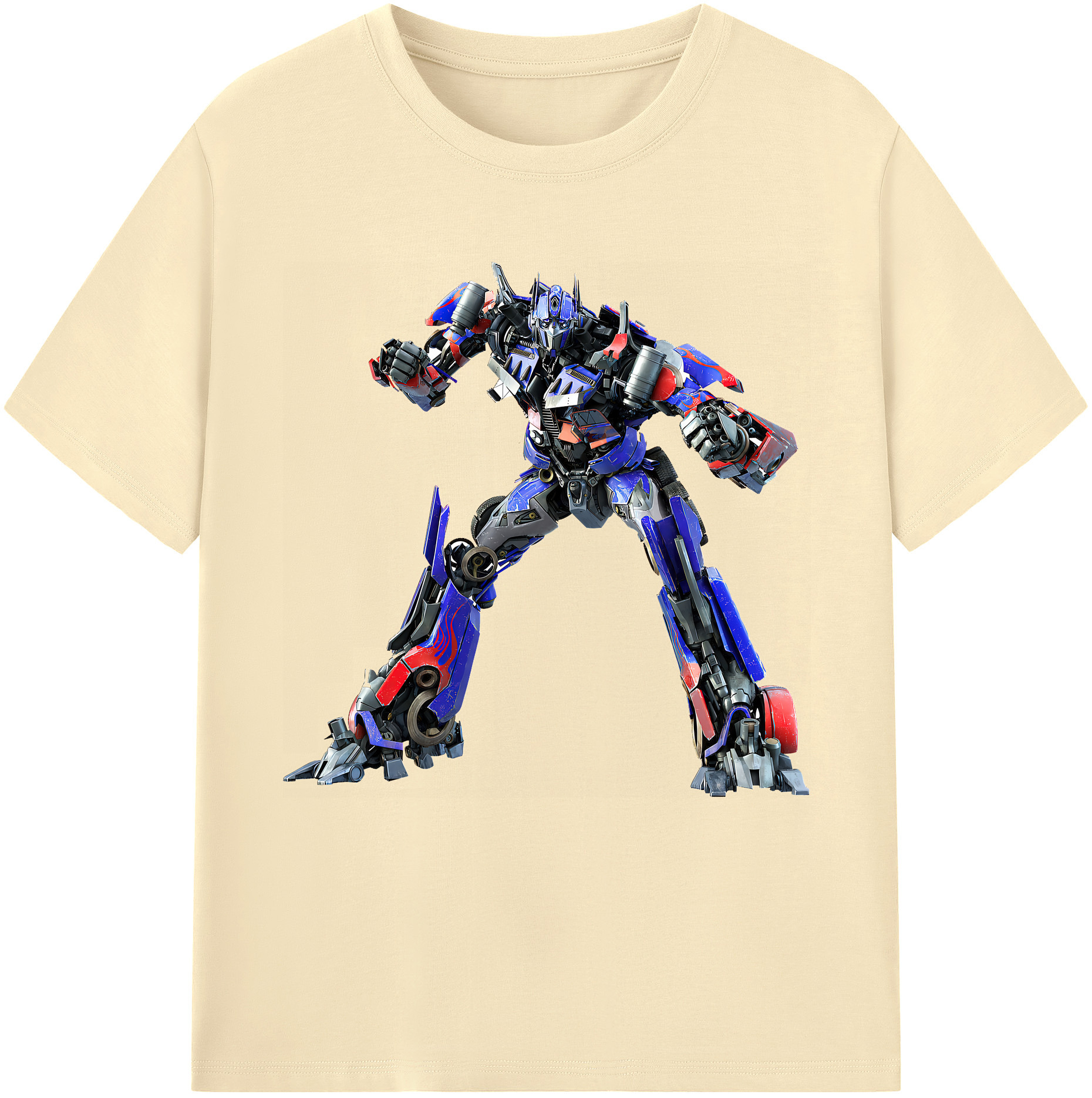 （画像用） Transformers トランスフォーマー 綿100％半袖Tシャツ（フロントプリント）