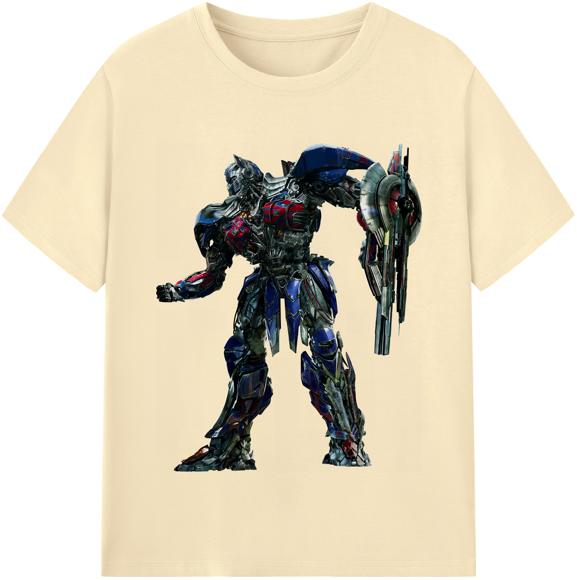 （画像用） Transformers トランスフォーマー 綿100％半袖Tシャツ（フロントプリント）