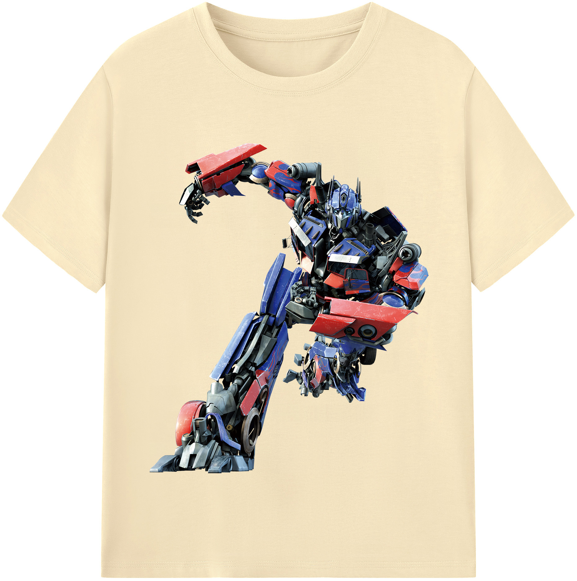 （画像用） Transformers トランスフォーマー 綿100％半袖Tシャツ（フロントプリント）