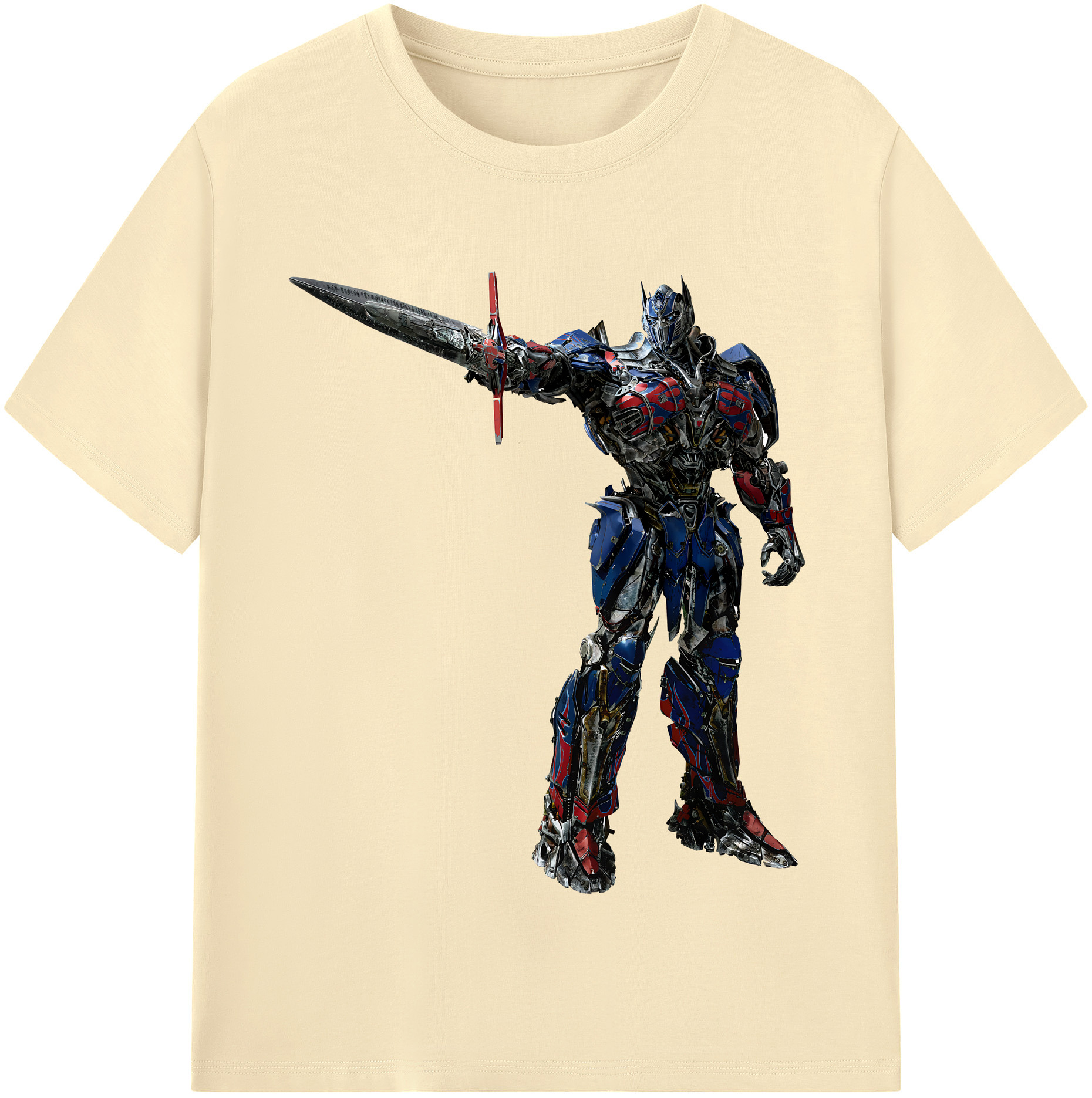 （画像用） Transformers トランスフォーマー 綿100％半袖Tシャツ（フロントプリント）