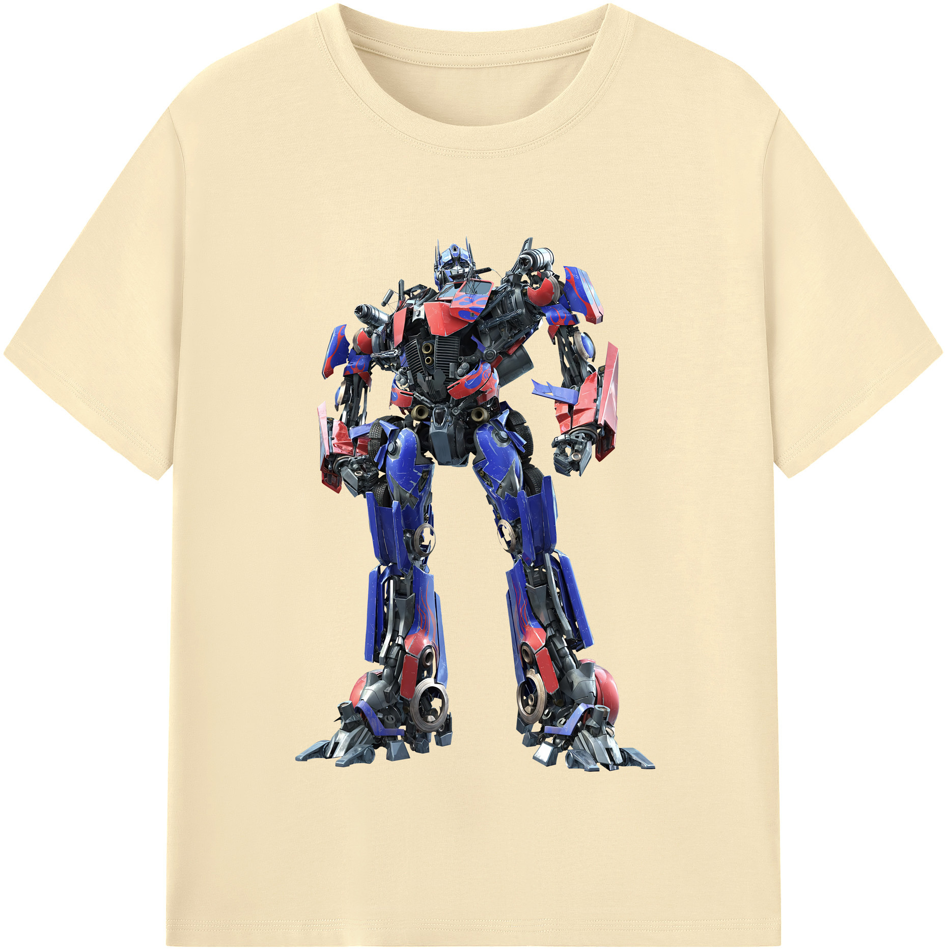（画像用） Transformers トランスフォーマー 綿100％半袖Tシャツ（フロントプリント）