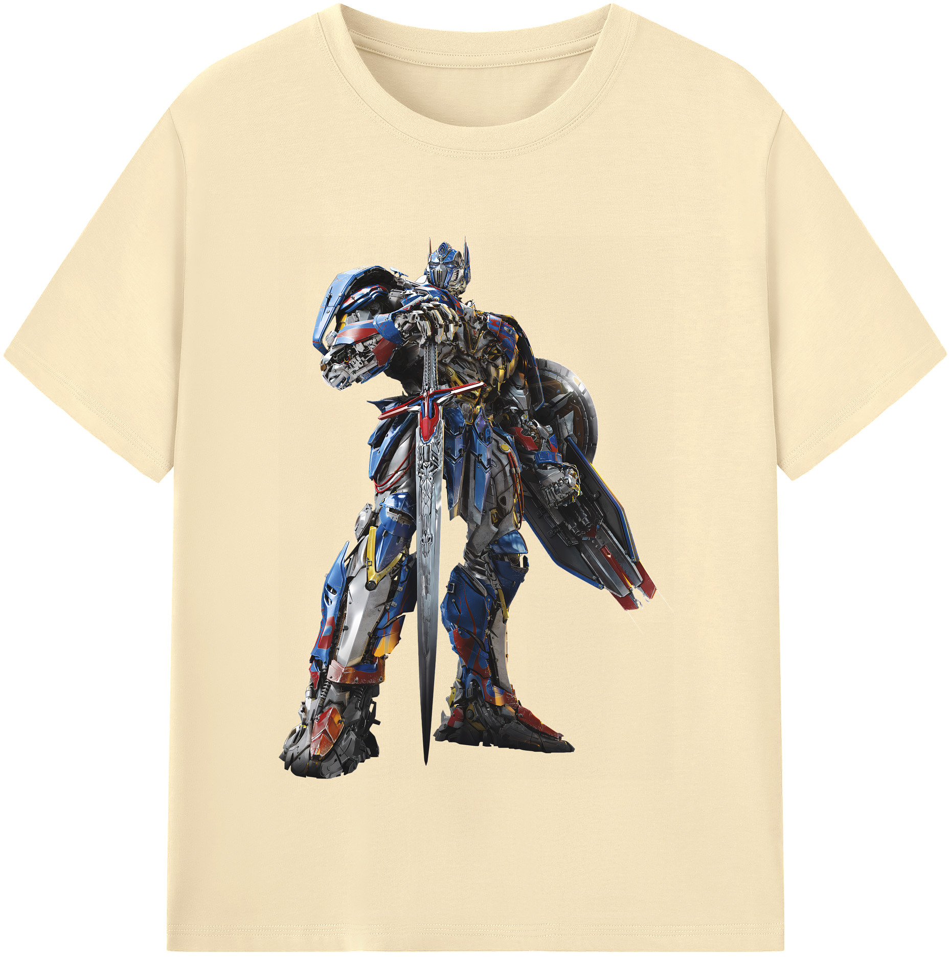 （画像用） Transformers トランスフォーマー 綿100％半袖Tシャツ（フロントプリント）