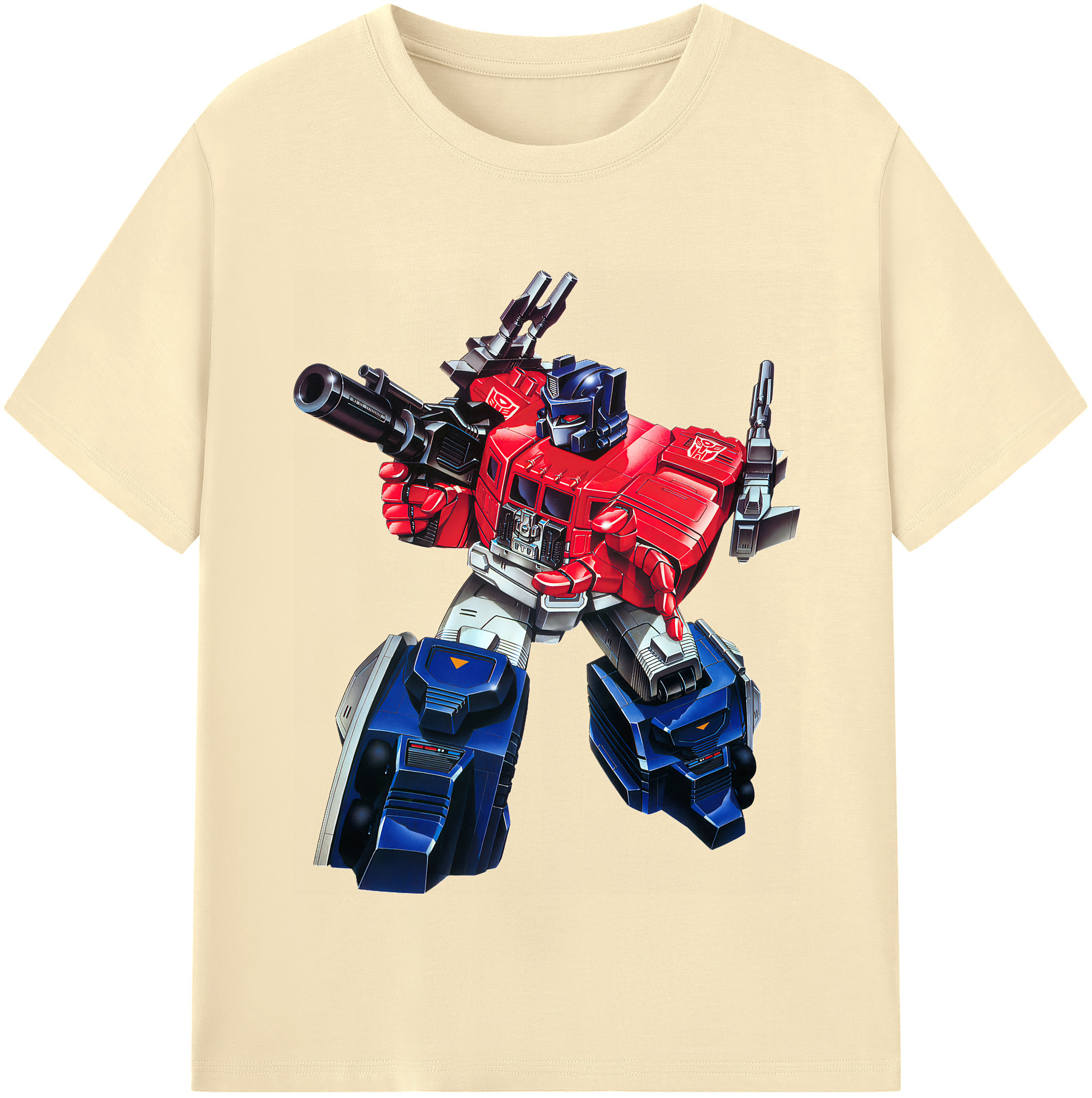 （画像用） Transformers トランスフォーマー 綿100％半袖Tシャツ（フロントプリント）
