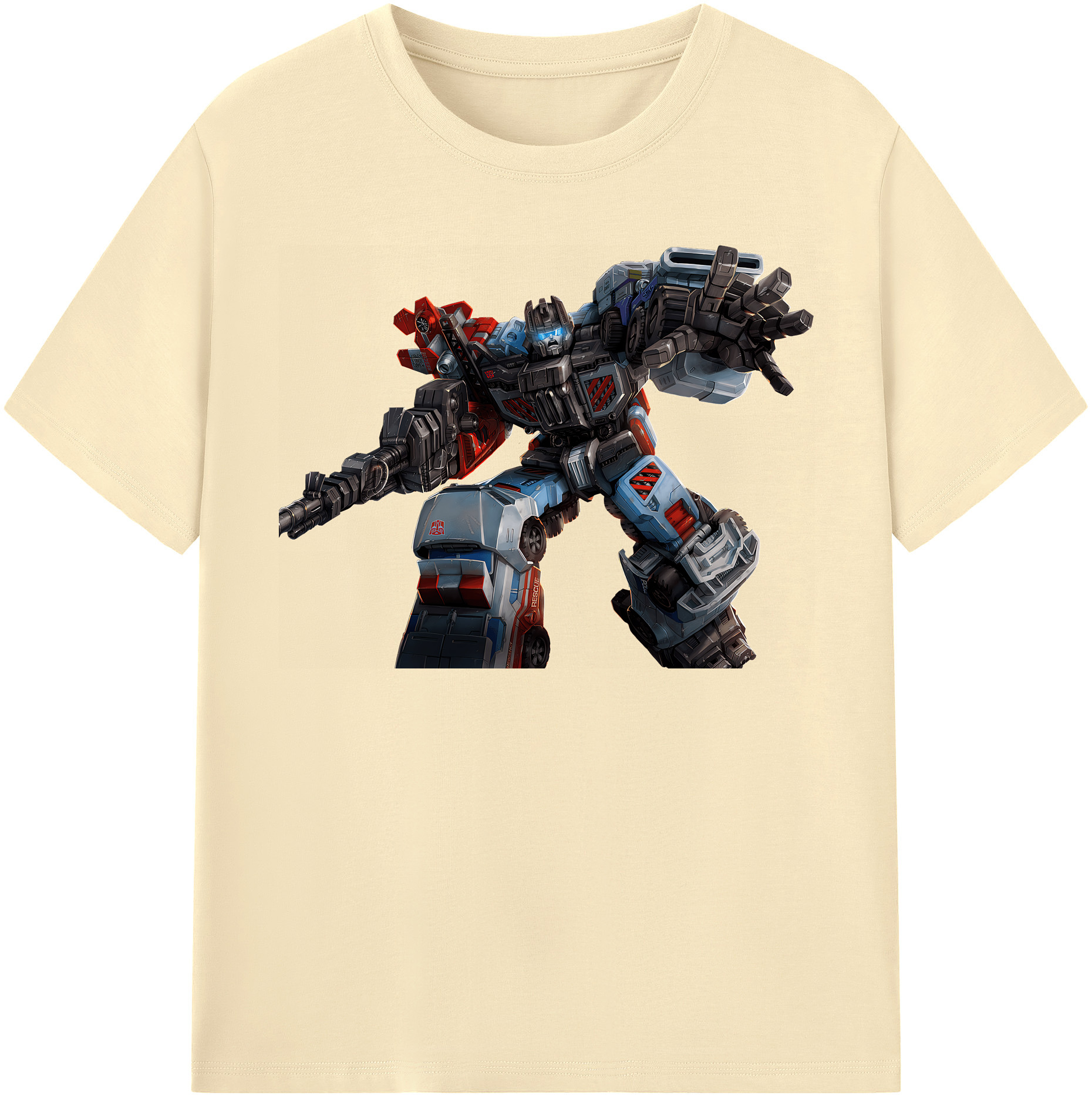 （画像用） Transformers トランスフォーマー 綿100％半袖Tシャツ（フロントプリント）