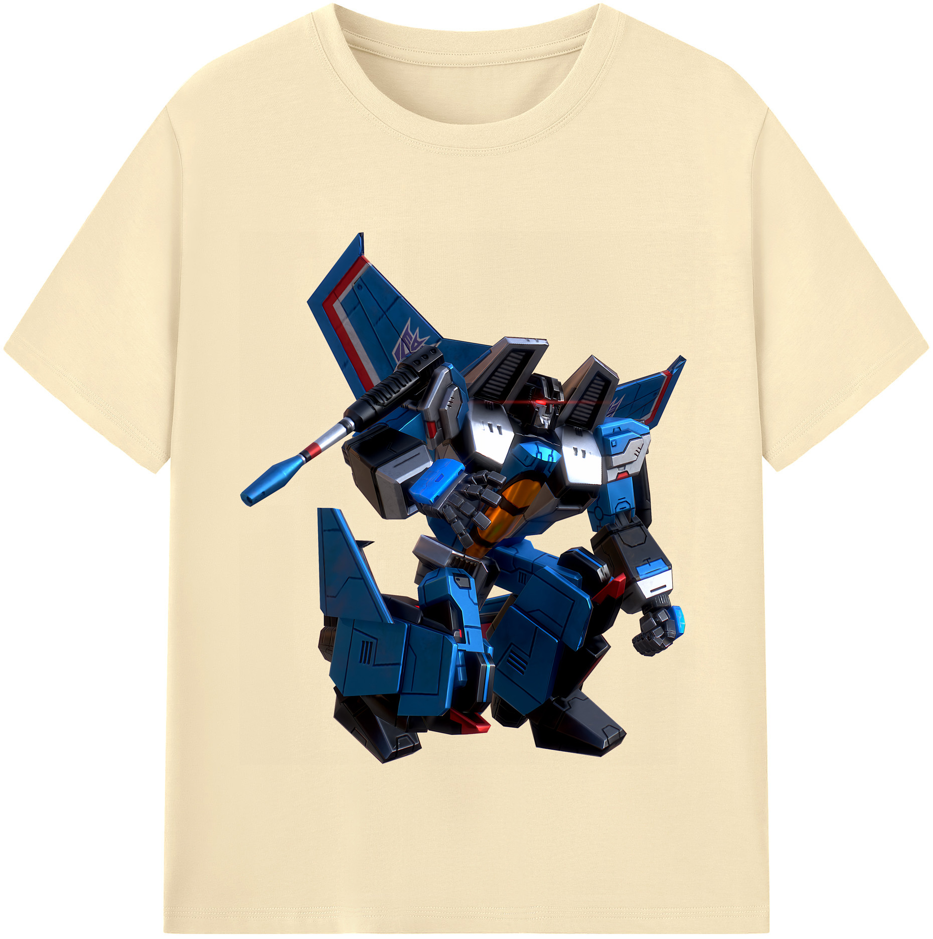 （画像用） Transformers トランスフォーマー 綿100％半袖Tシャツ（フロントプリント）
