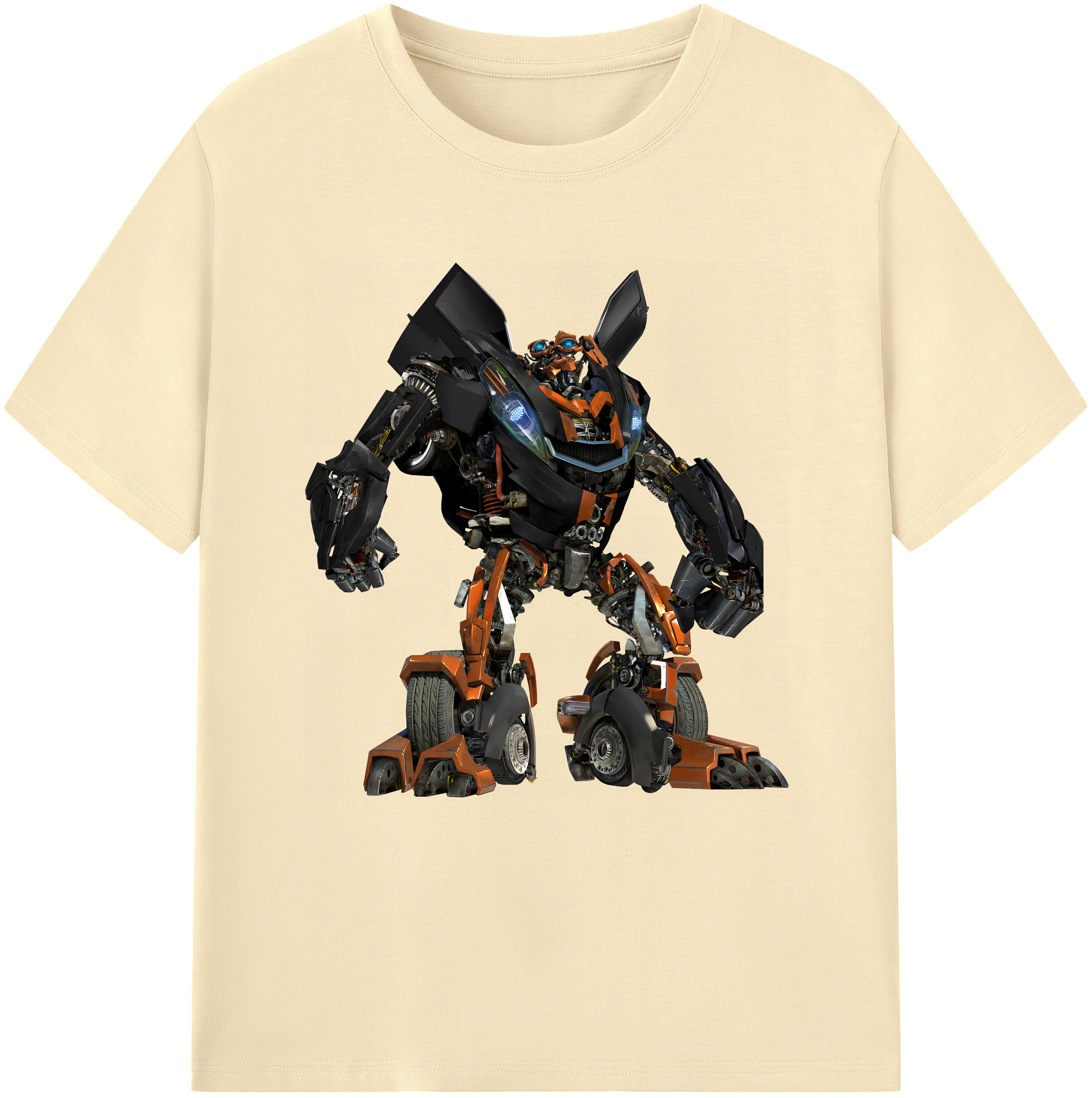 （画像用） Transformers トランスフォーマー 綿100％半袖Tシャツ（フロントプリント）
