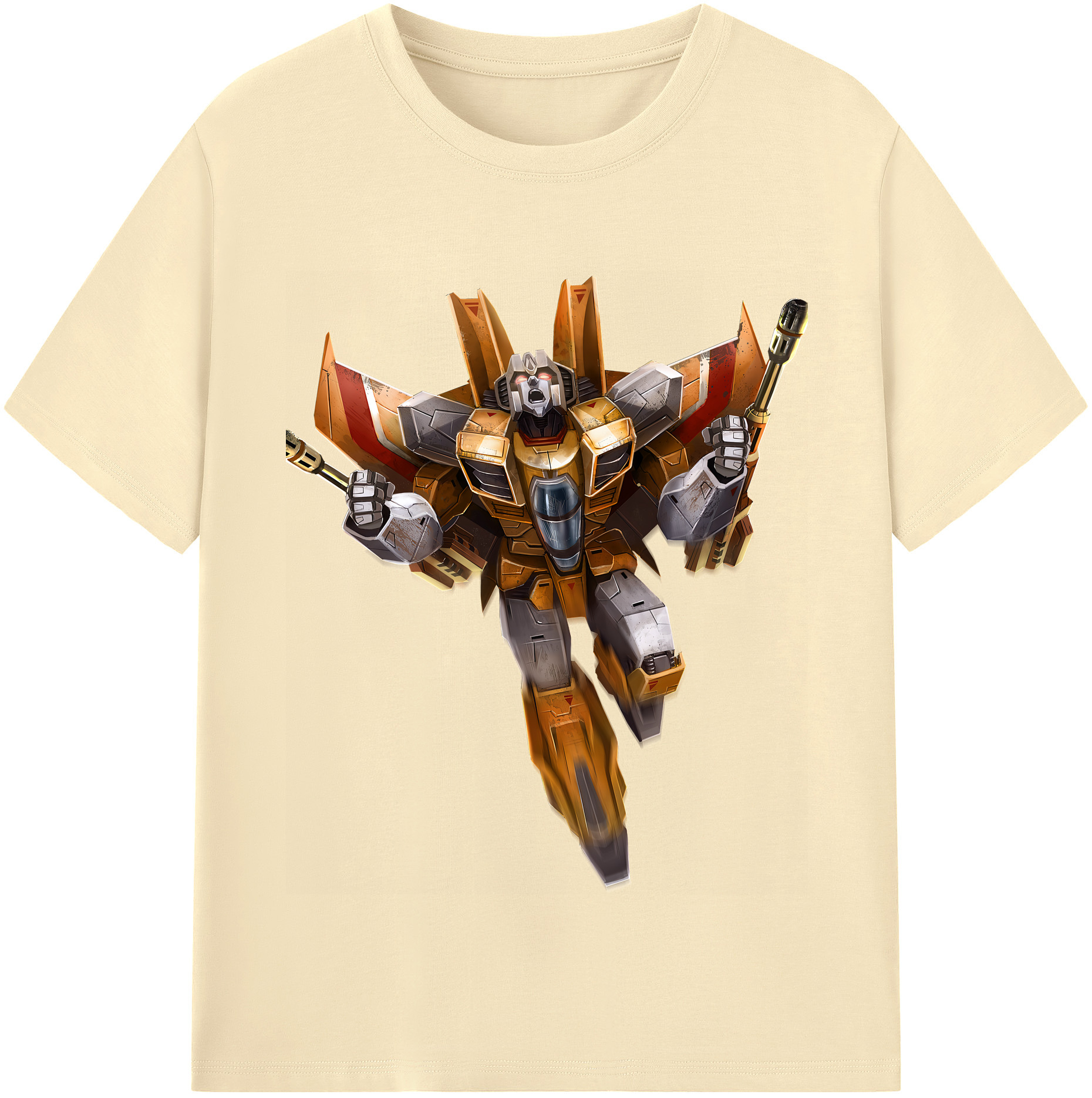 （画像用） Transformers トランスフォーマー 綿100％半袖Tシャツ（フロントプリント）