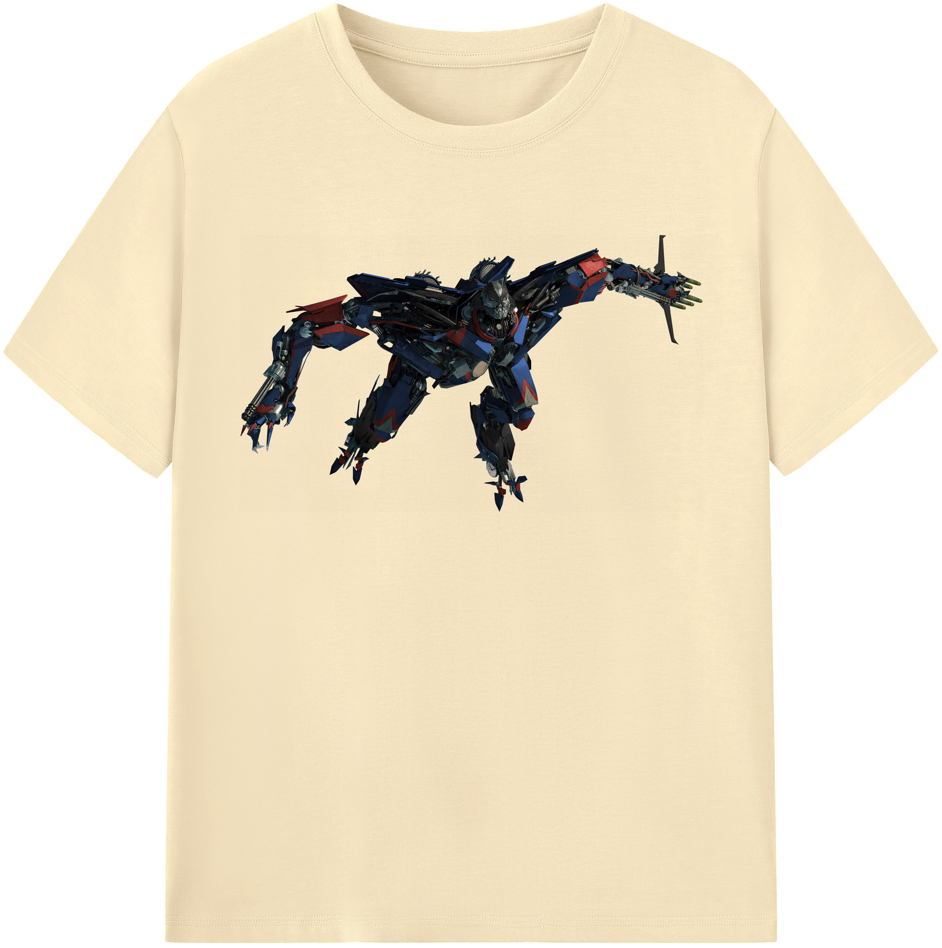 （画像用） Transformers トランスフォーマー 綿100％半袖Tシャツ（フロントプリント）