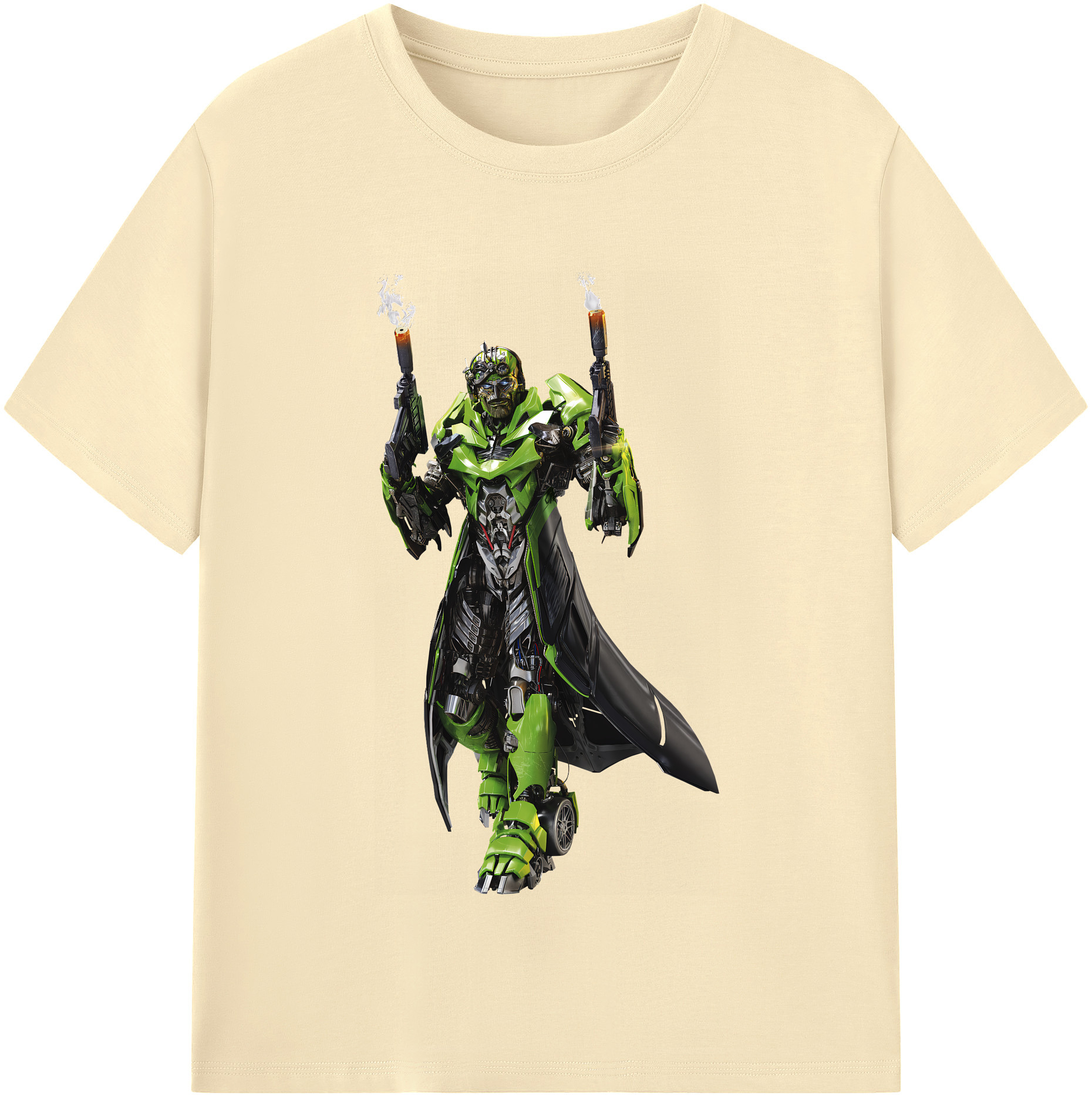 （画像用） Transformers トランスフォーマー 綿100％半袖Tシャツ（フロントプリント）