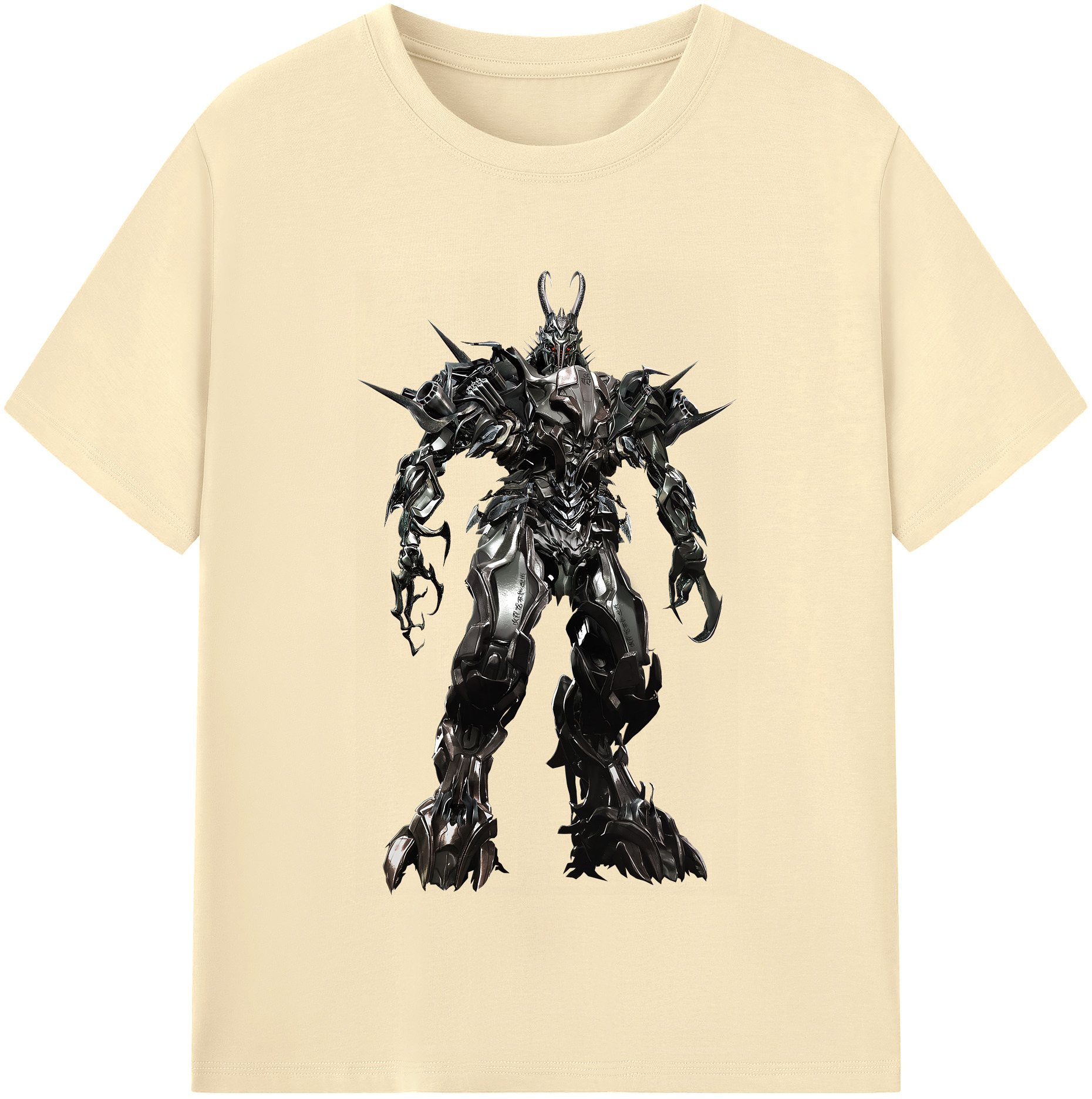（画像用） Transformers トランスフォーマー 綿100％半袖Tシャツ（フロントプリント）
