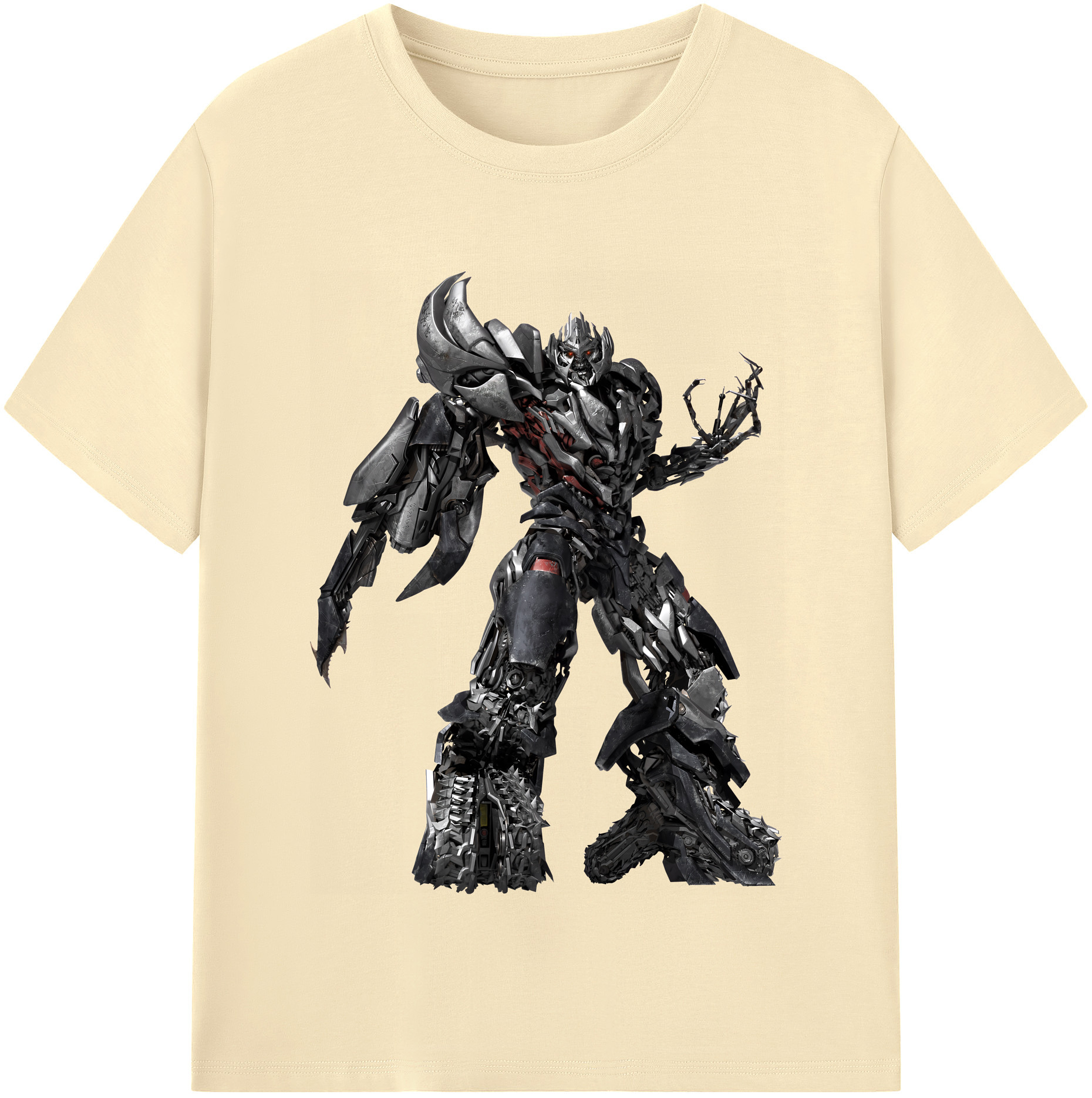 （画像用） Transformers トランスフォーマー 綿100％半袖Tシャツ（フロントプリント）