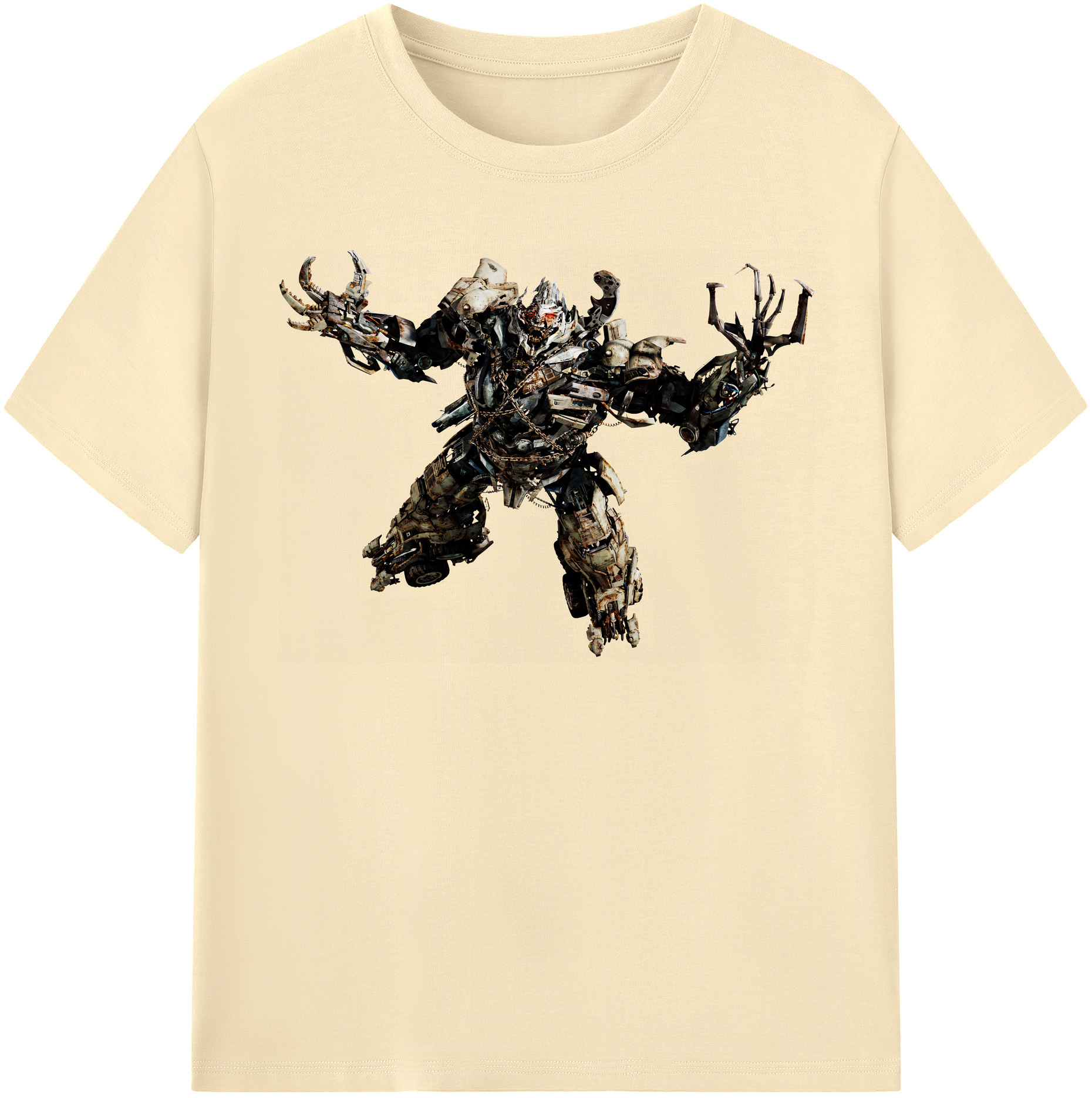 （画像用） Transformers トランスフォーマー 綿100％半袖Tシャツ（フロントプリント）