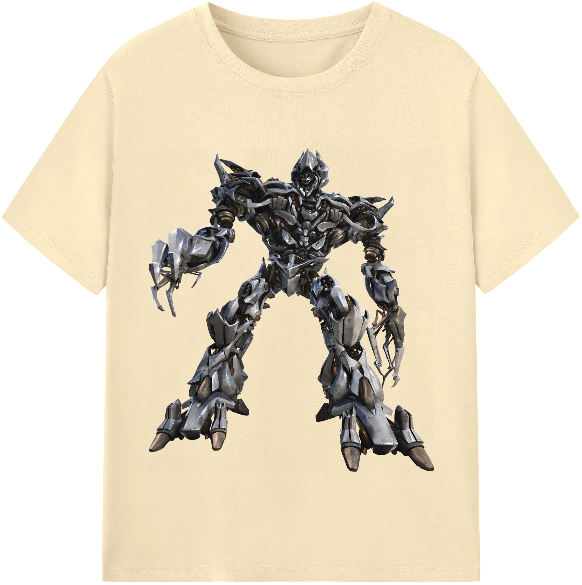 （画像用） Transformers トランスフォーマー 綿100％半袖Tシャツ（フロントプリント）