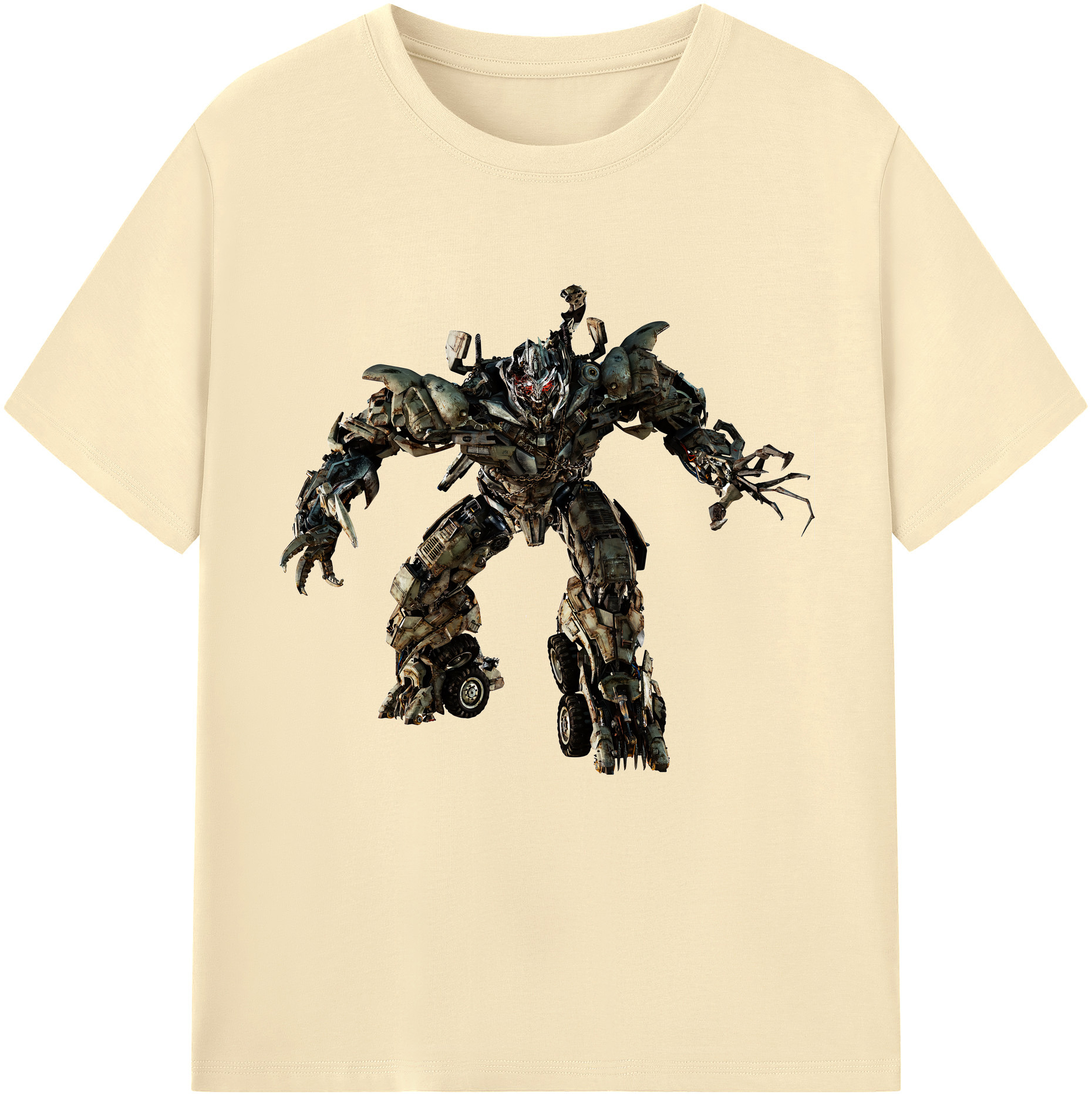 （画像用） Transformers トランスフォーマー 綿100％半袖Tシャツ（フロントプリント）